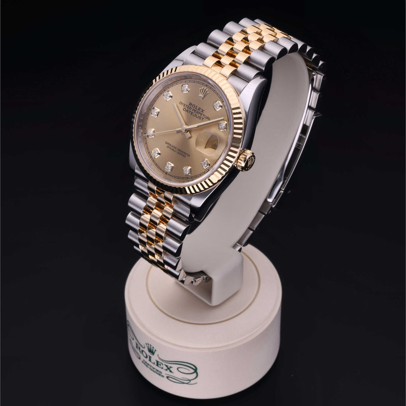 Rolex Certified Pre-Owned Datejust 36 36 mm Rolesor giallo 18 carati 2020 126233