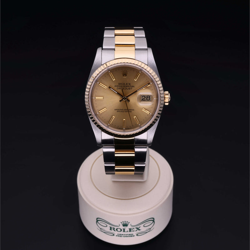 Rolex Certified Pre-Owned Oyster Perpetual  Datejust 36 36 mm Acciaio/oro G 1991 16233