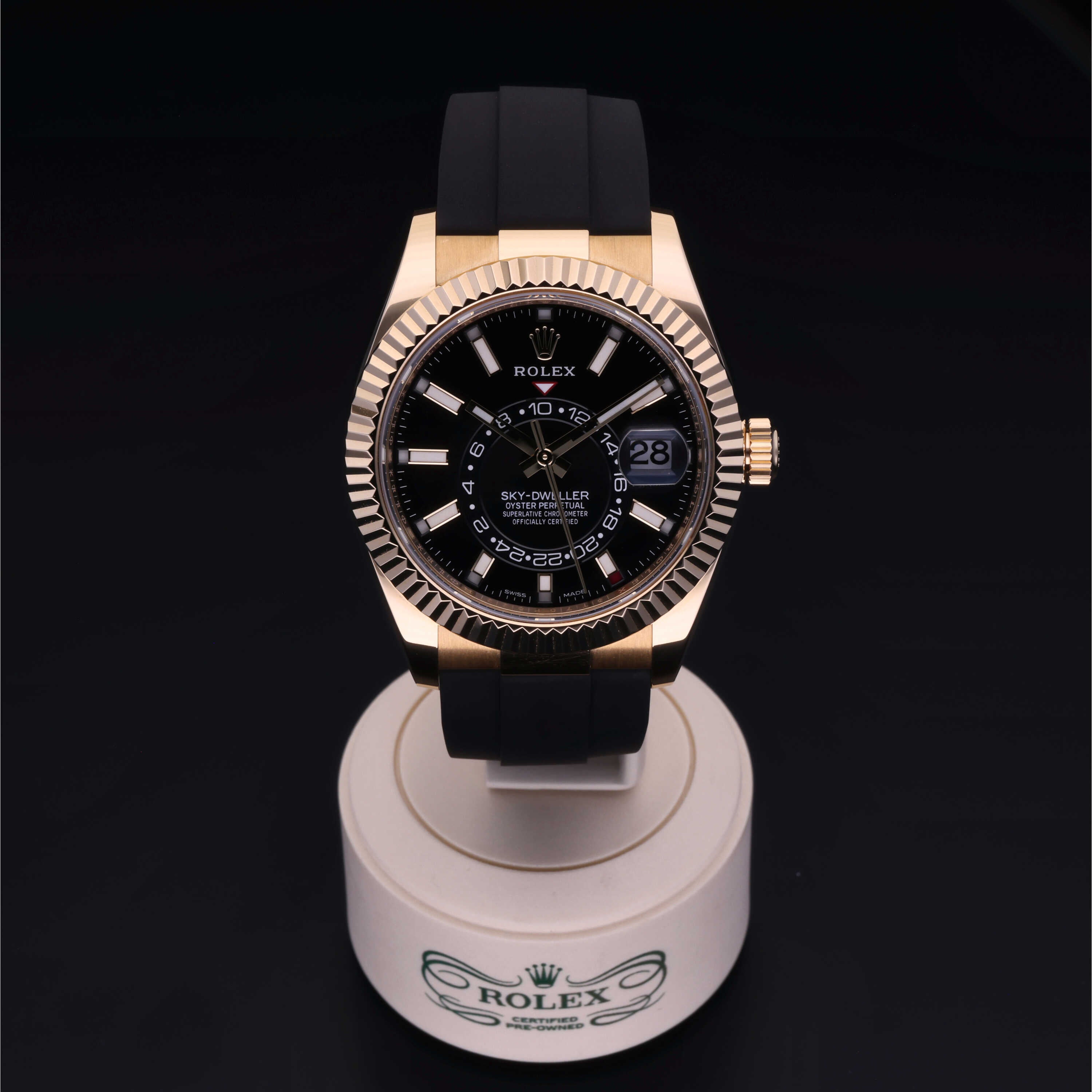 Orologio in oro giallo 18 ct Sky-Dweller Rolex