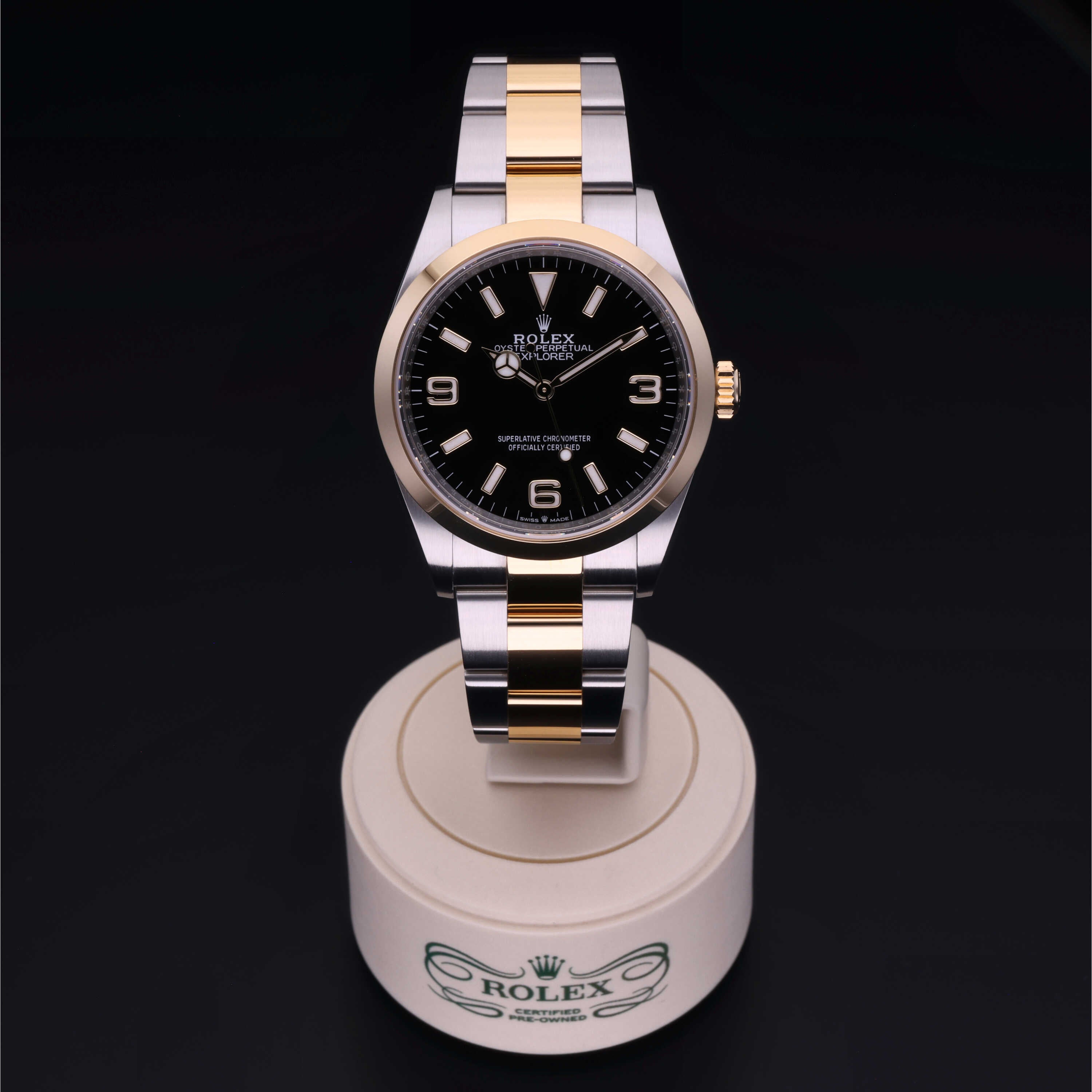 Rolex Certified Pre-Owned Explorer 36 Acciaio Oro G 2022 124273