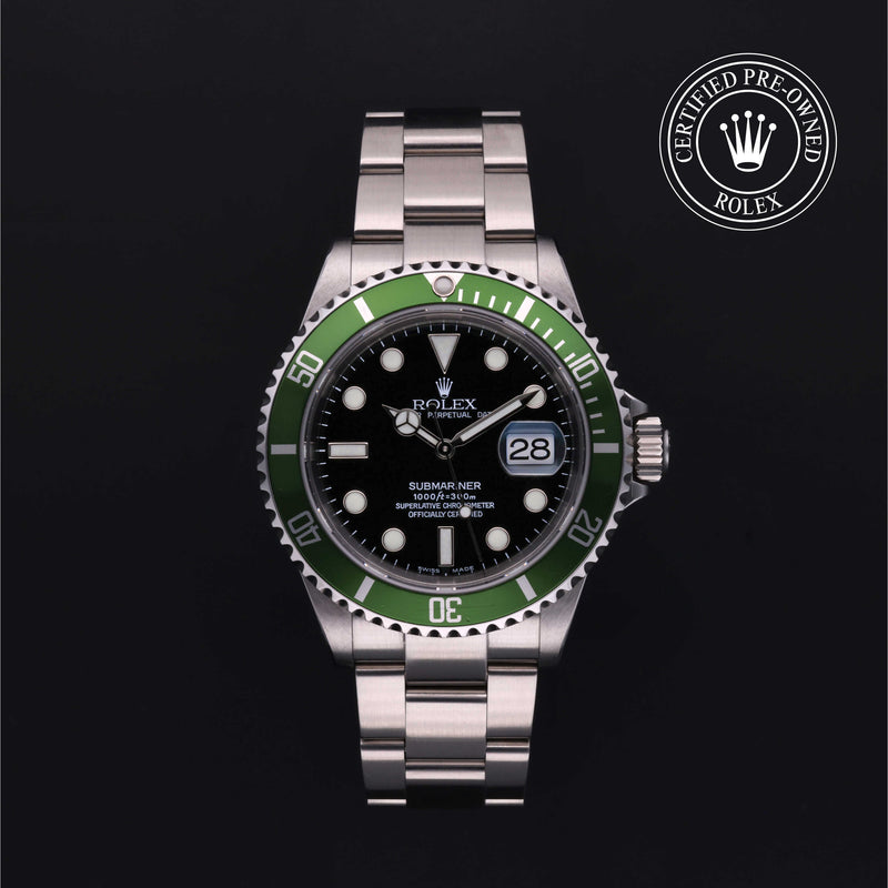 Rolex Certified Pre-Owned Oyster Perpetual Submariner Date 40 mm,  acciaio Oystersteel  2006 16610LV
