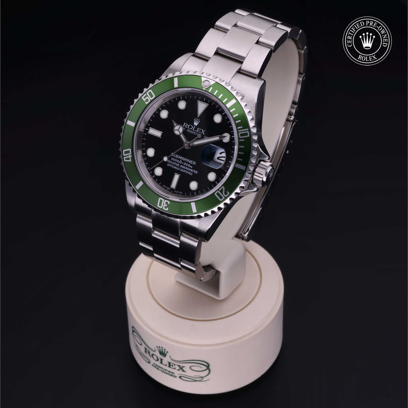 Rolex Certified Pre-Owned Oyster Perpetual Submariner Date 40 mm,  acciaio Oystersteel  2006 16610LV