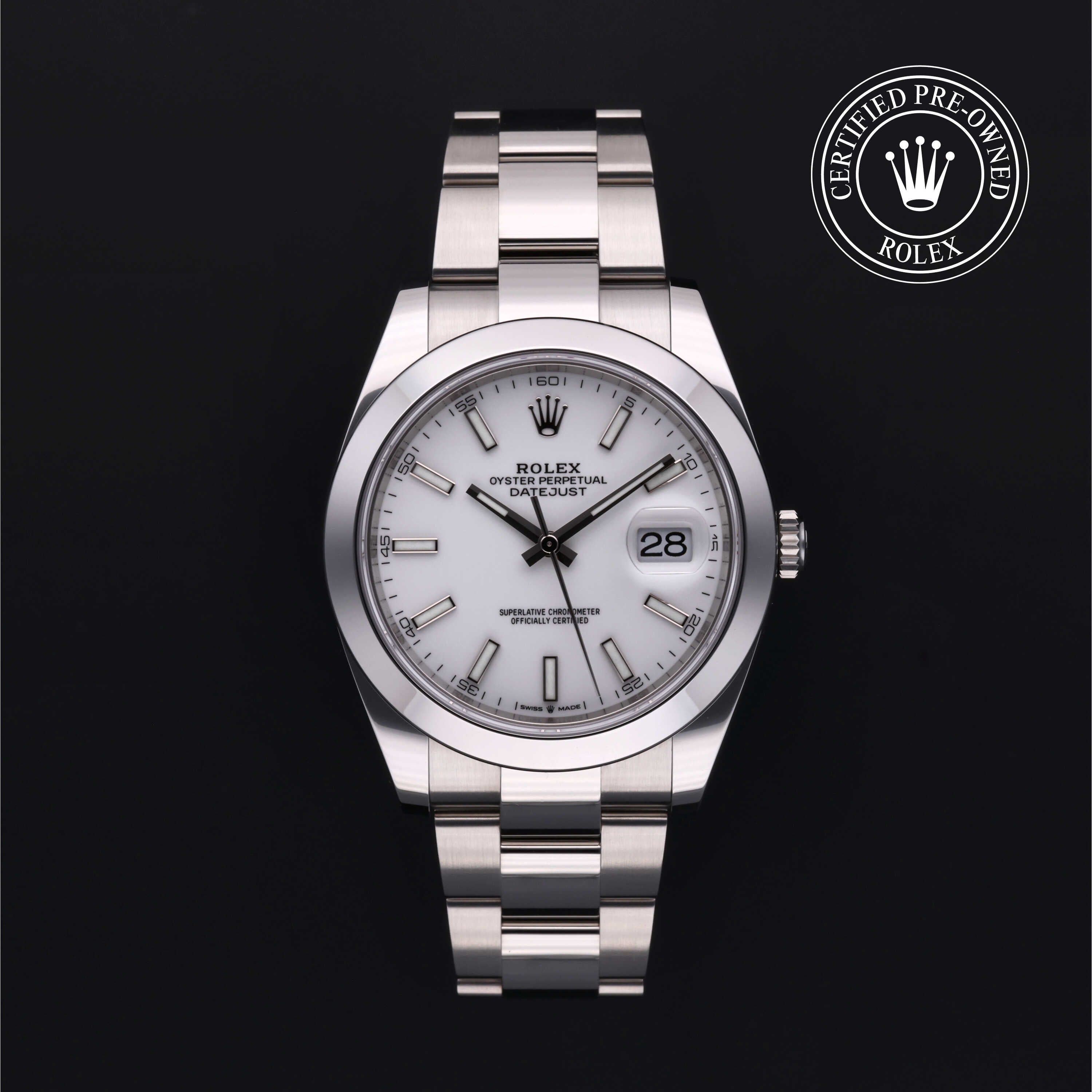 Rolex Certified Pre-Owned Datejust 41 41 mm Acciaio Oystersteel 2022 126300