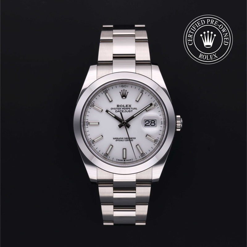 Rolex Certified Pre-Owned Datejust 41 41 mm Acciaio Oystersteel 2022 126300