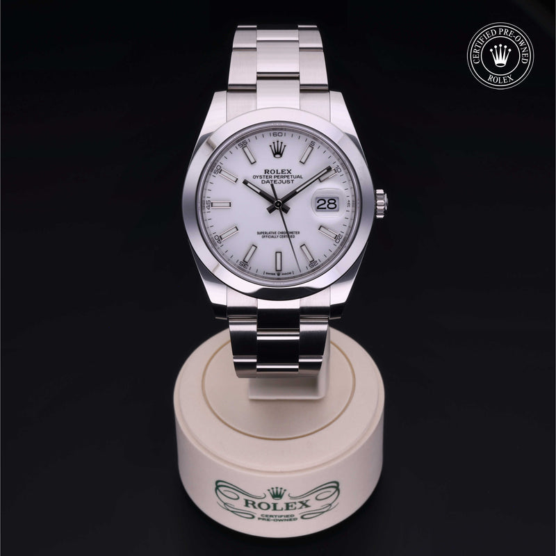 Rolex Certified Pre-Owned Datejust 41 41 mm Acciaio Oystersteel 2022 126300