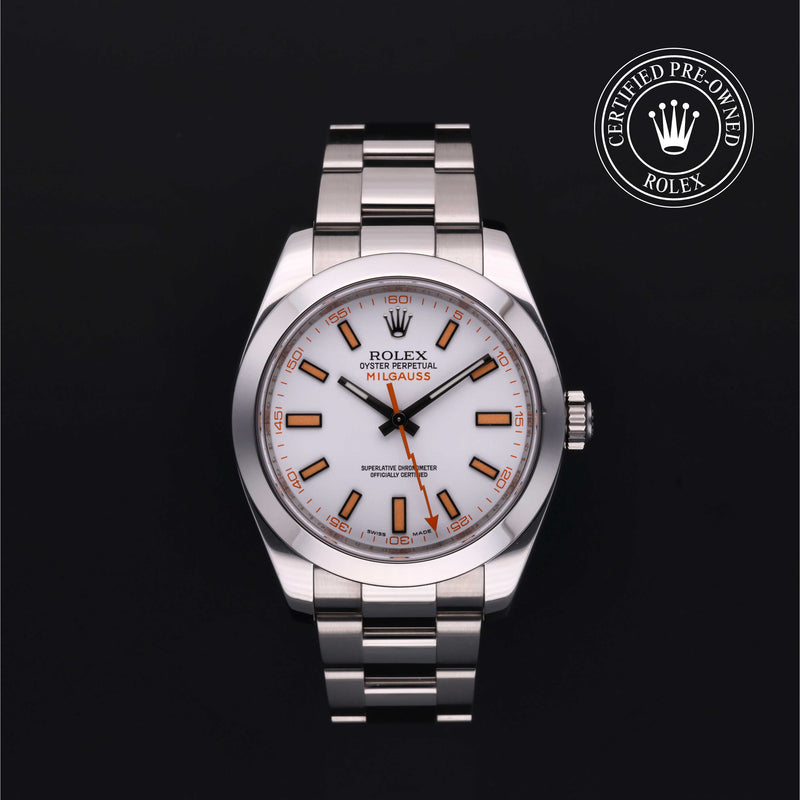 Rolex Certified Pre-Owned Milgauss 40 mm Acciaio Oystersteel 2015 116400
