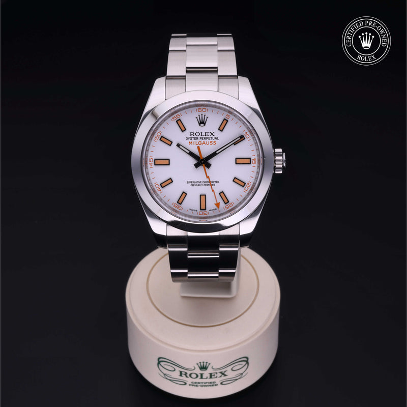 Rolex Certified Pre-Owned Milgauss 40 mm Acciaio Oystersteel 2015 116400
