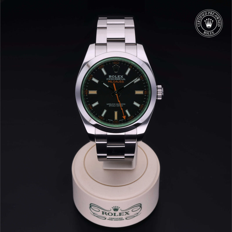 Rolex Certified Pre-Owned Milgauss 40 mm Steel  116400GV