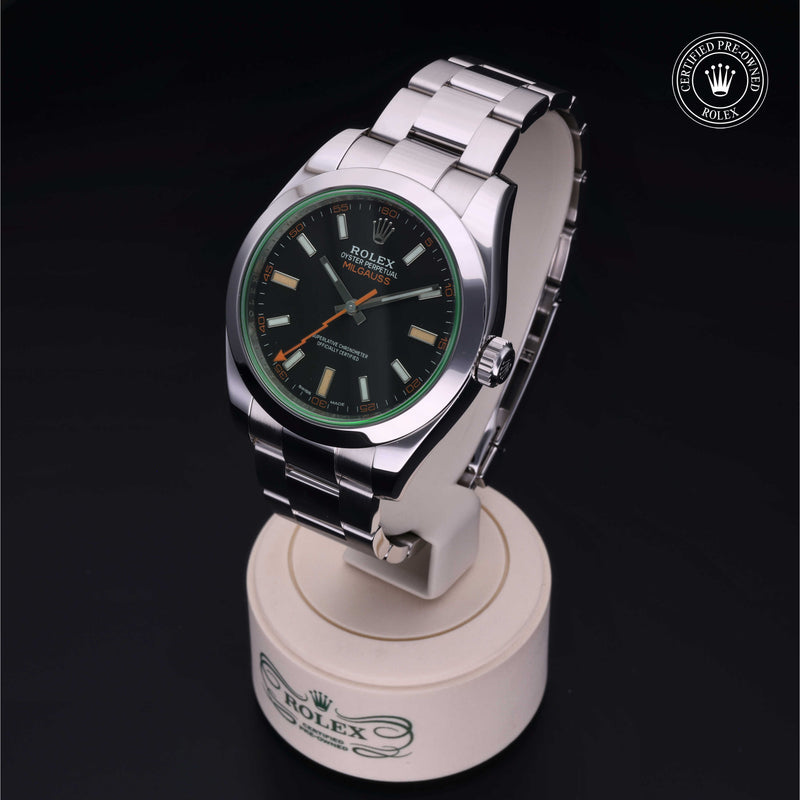 Rolex Certified Pre-Owned Milgauss 40 mm Steel  116400GV