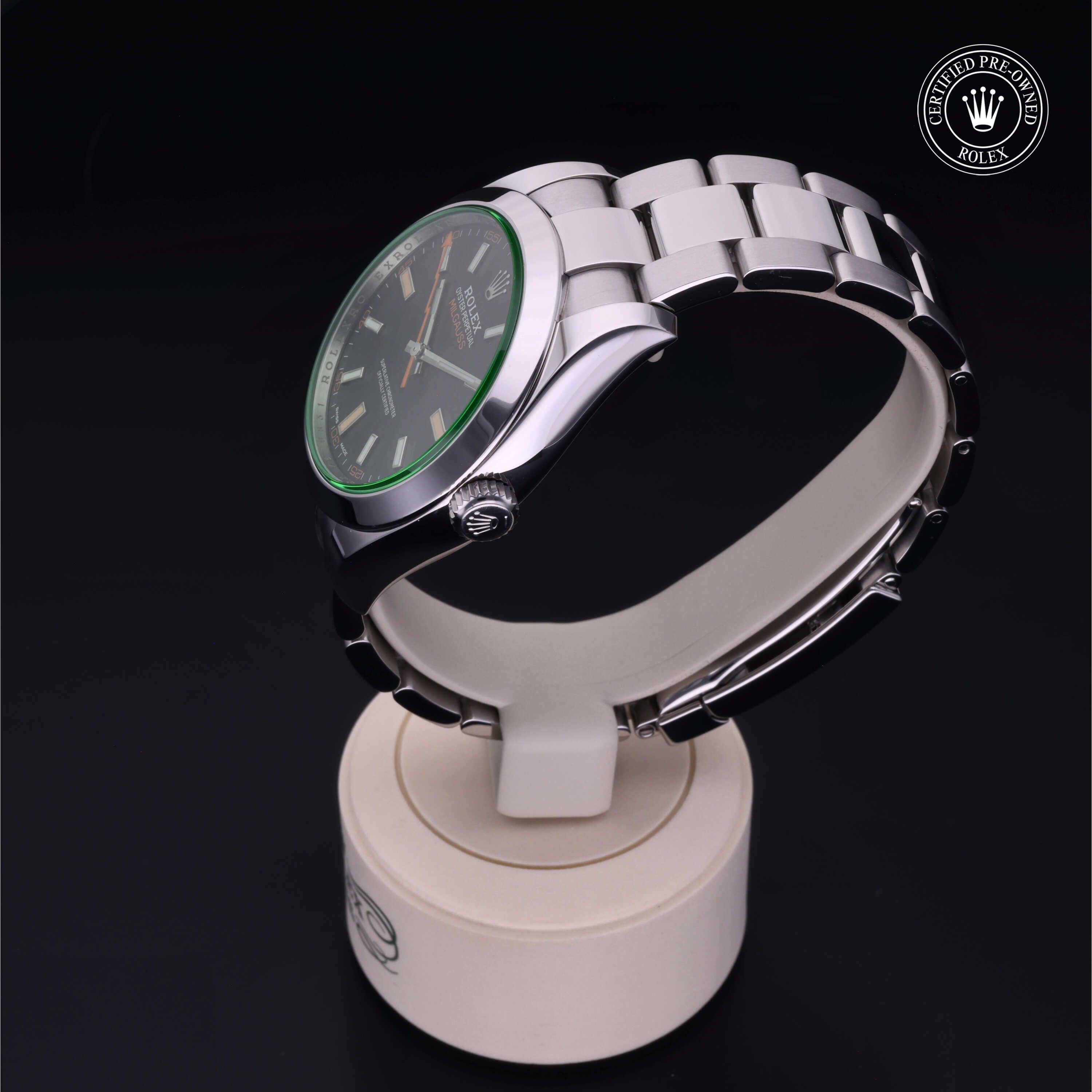 Rolex Certified Pre-Owned Milgauss 40 mm Steel  116400GV