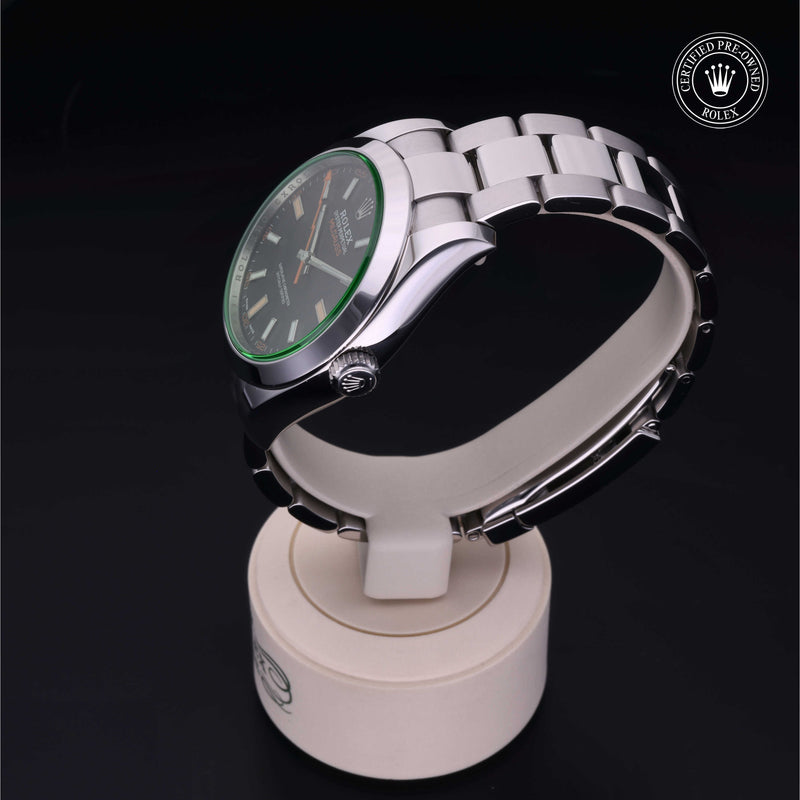 Rolex Certified Pre-Owned Milgauss 40 mm Steel  116400GV
