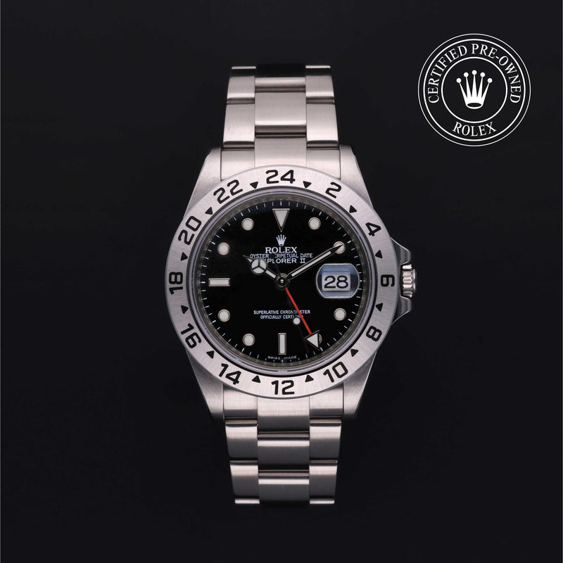 Rolex Certified Pre-Owned Oyster Perpetual Explorer II 40 mm Acciaio  16570