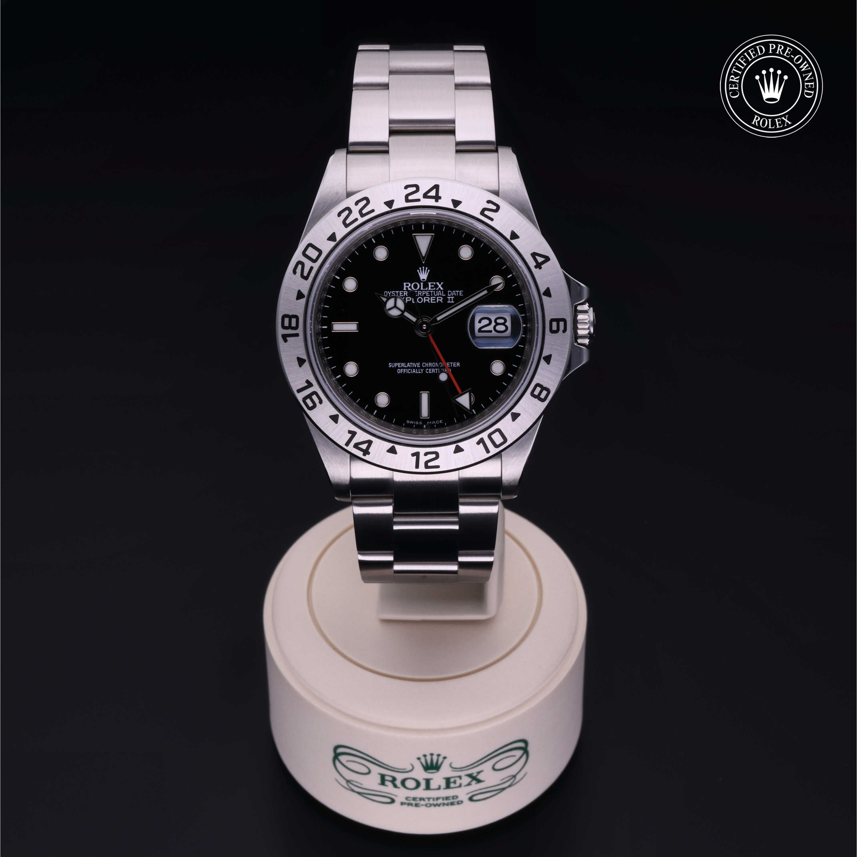 Rolex Certified Pre-Owned Oyster Perpetual Explorer II 40 mm Acciaio  16570