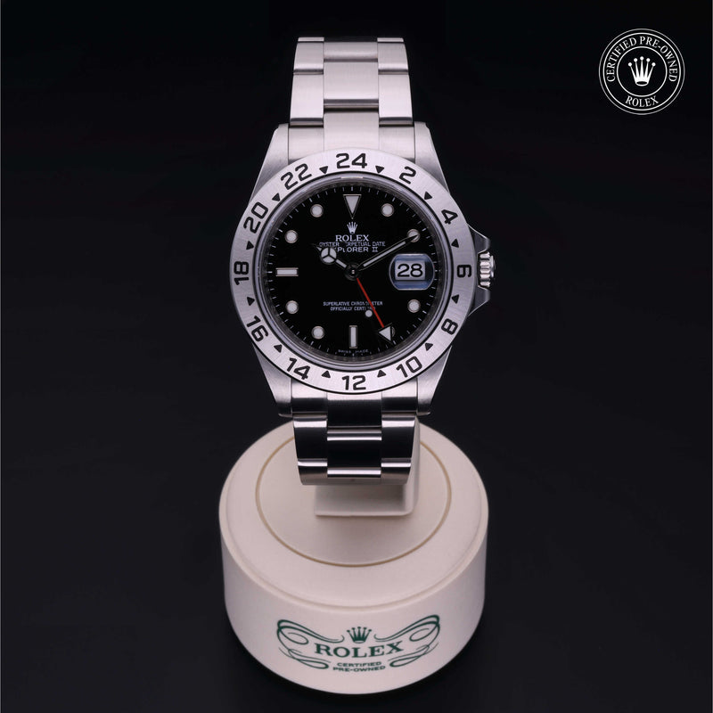 Rolex Certified Pre-Owned Oyster Perpetual Explorer II 40 mm Acciaio  16570