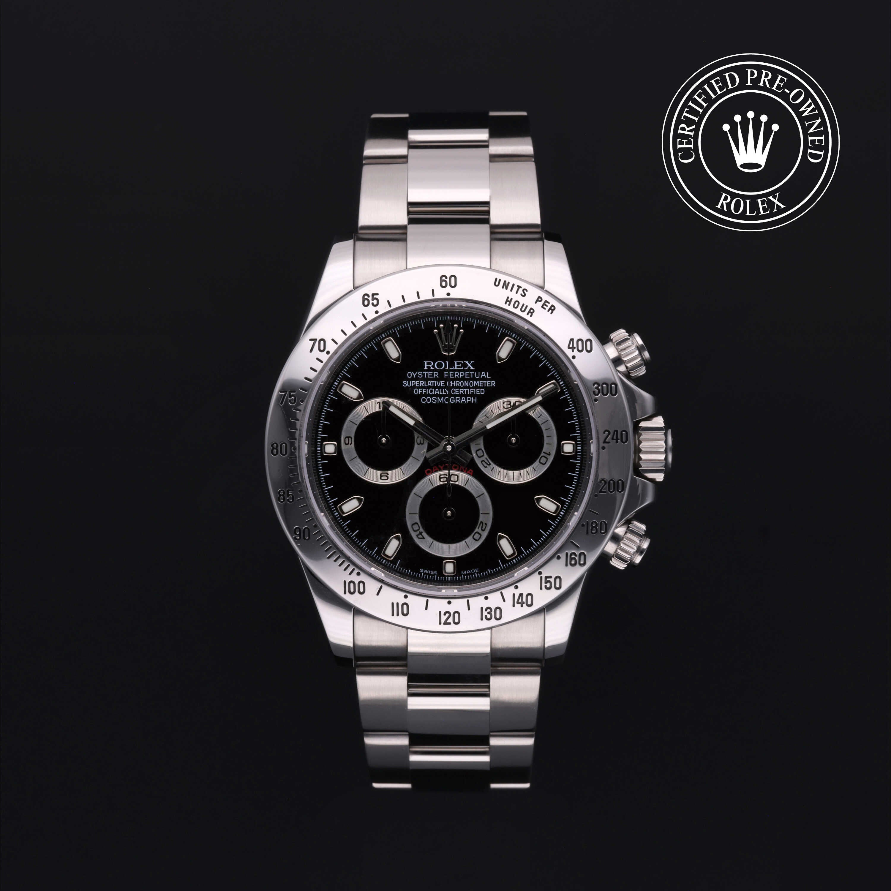 Rolex Certified Pre-Owned Cosmograph Daytona 40 mm Acciaio 2012 116520