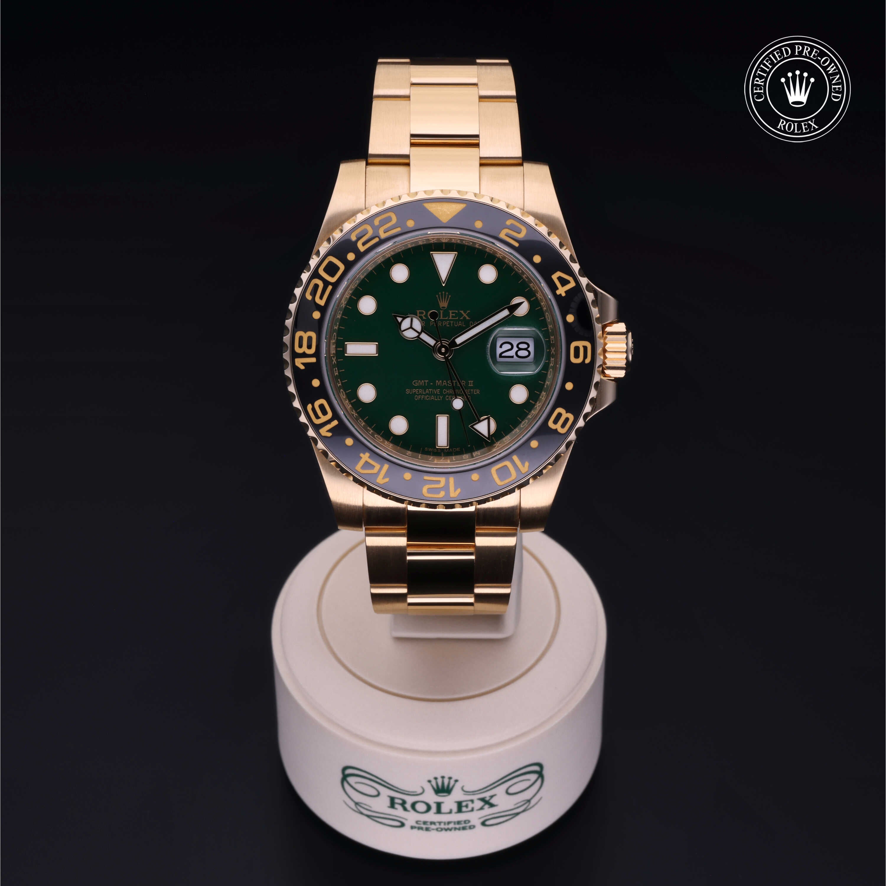 Orologio in oro giallo 18 ct GMT-Master II Rolex