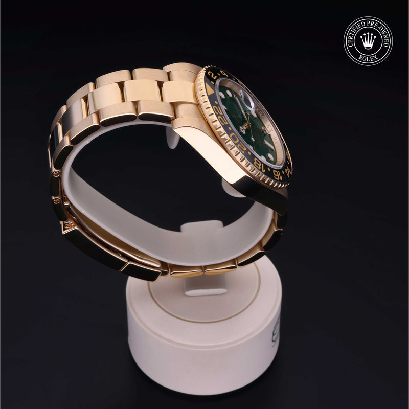 Rolex Certified Pre-Owned GMT-Master II Oro 18 CT.G 40 mm 2009 116718LN