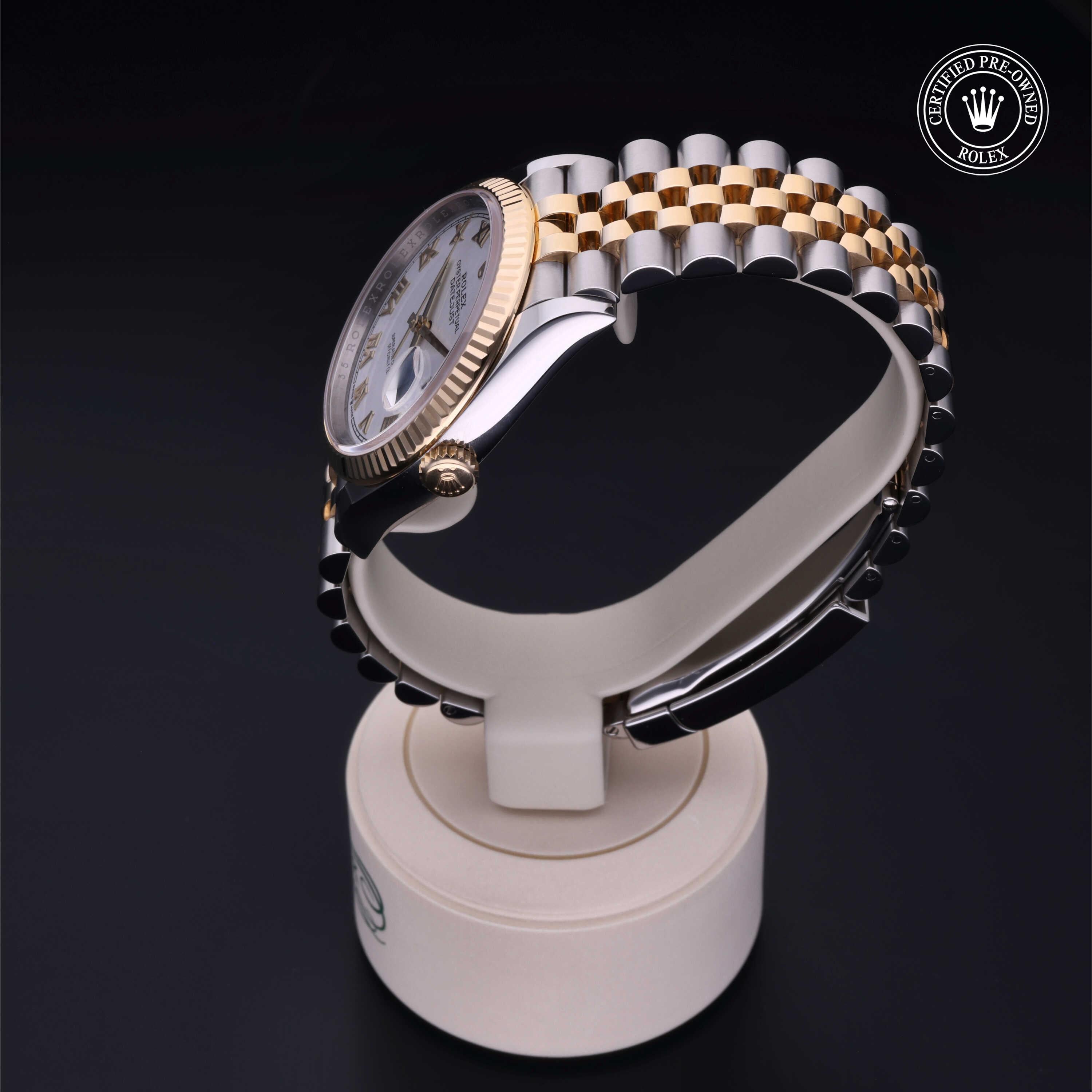 Rolex Certified Pre-Owned Datejust 36 36 mm Rolesor 18 Carat Yellow 2021 126233