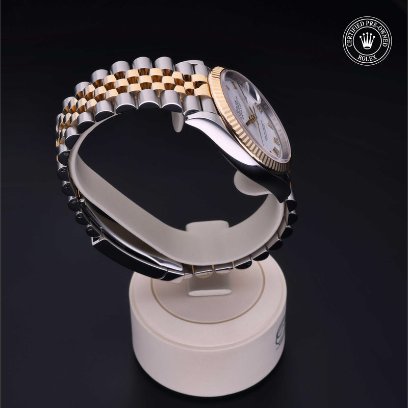 Rolex Certified Pre-Owned Datejust 36 36 mm Rolesor 18 Carat Yellow 2021 126233