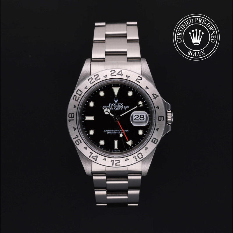 Rolex Certified Pre-Owned Oyster Perpetual Explorer II 40 mm Steel  16570-1
