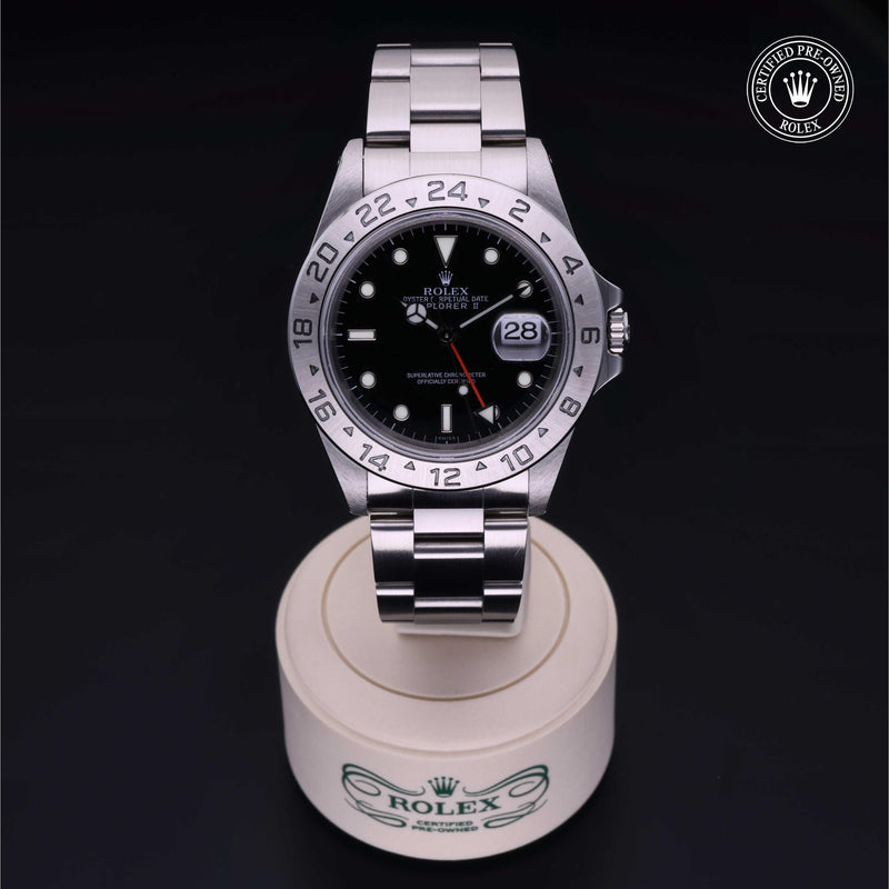 Rolex Certified Pre-Owned Oyster Perpetual Explorer II 40 mm Steel  16570-1