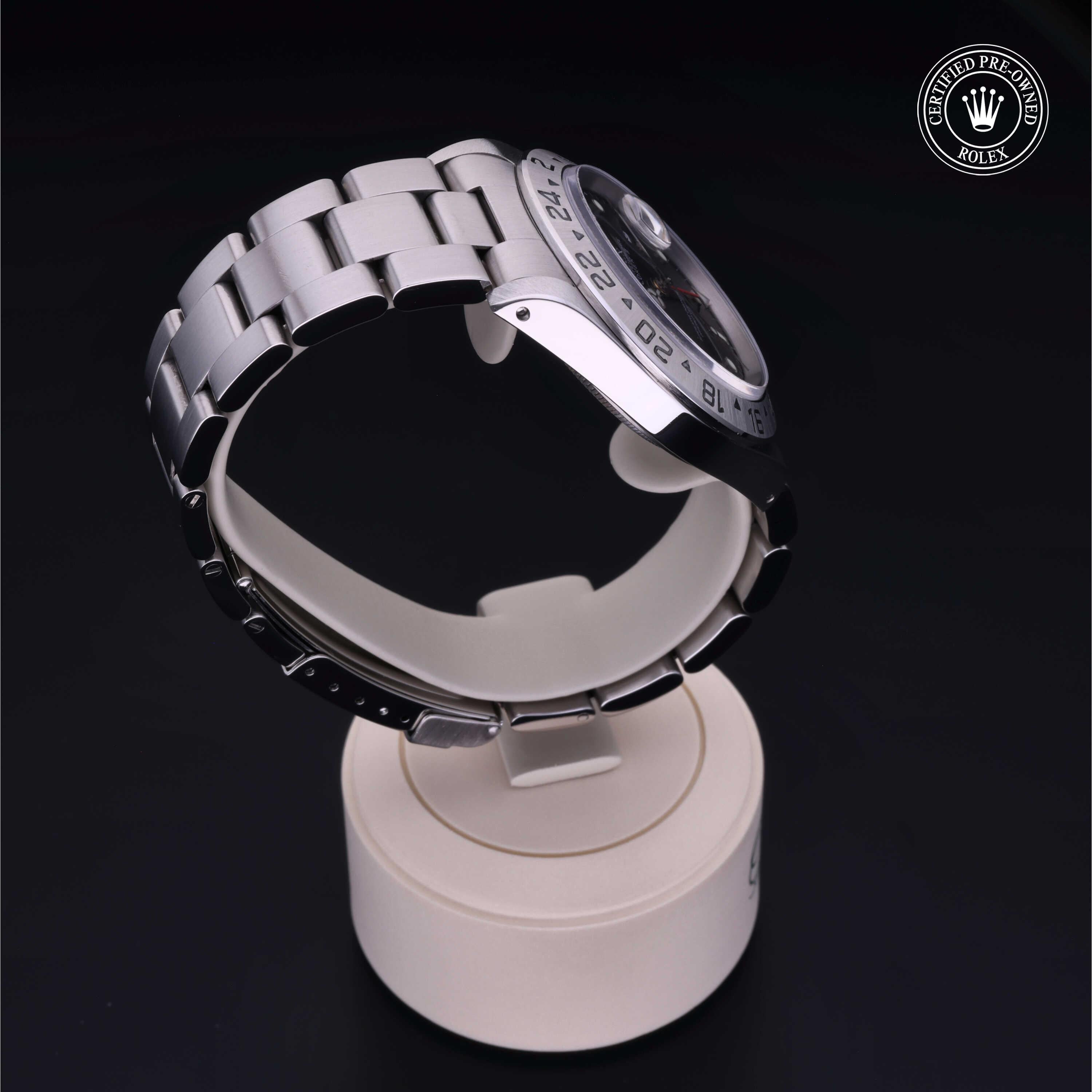 Rolex Certified Pre-Owned Oyster Perpetual Explorer II 40 mm Steel  16570-1