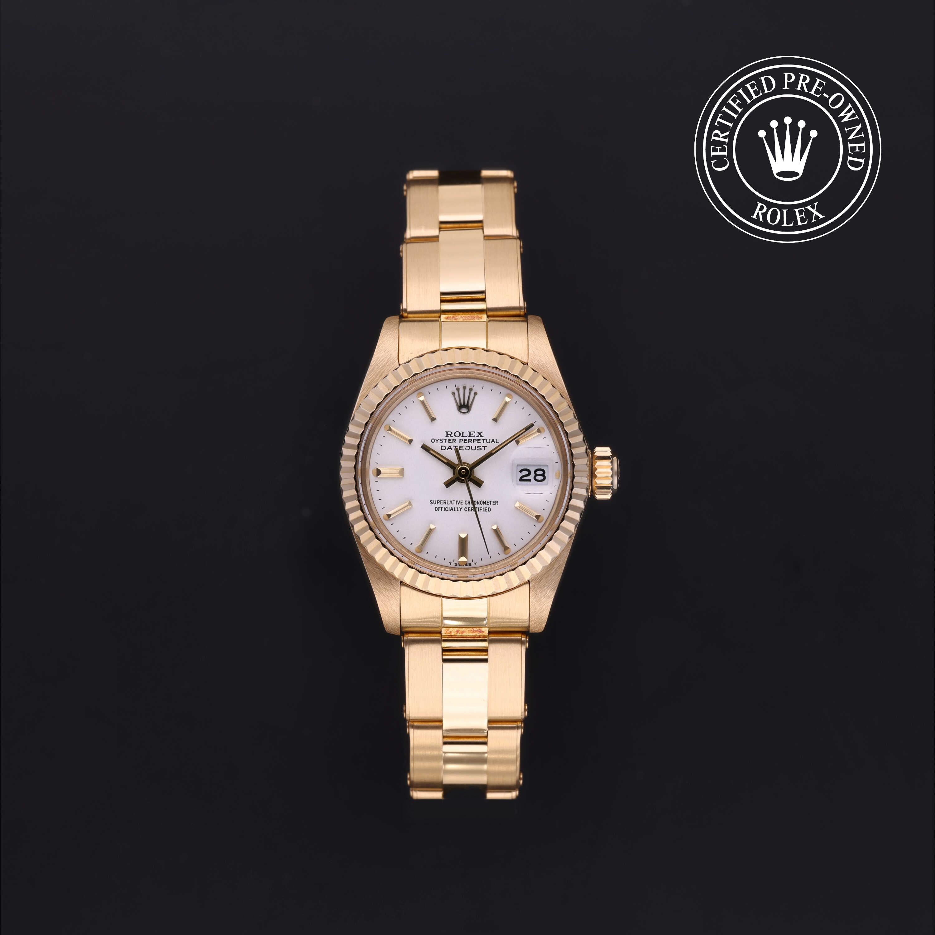 Orologio in oro giallo 18 ct Oyster Perpetual Lady-Datejust Rolex