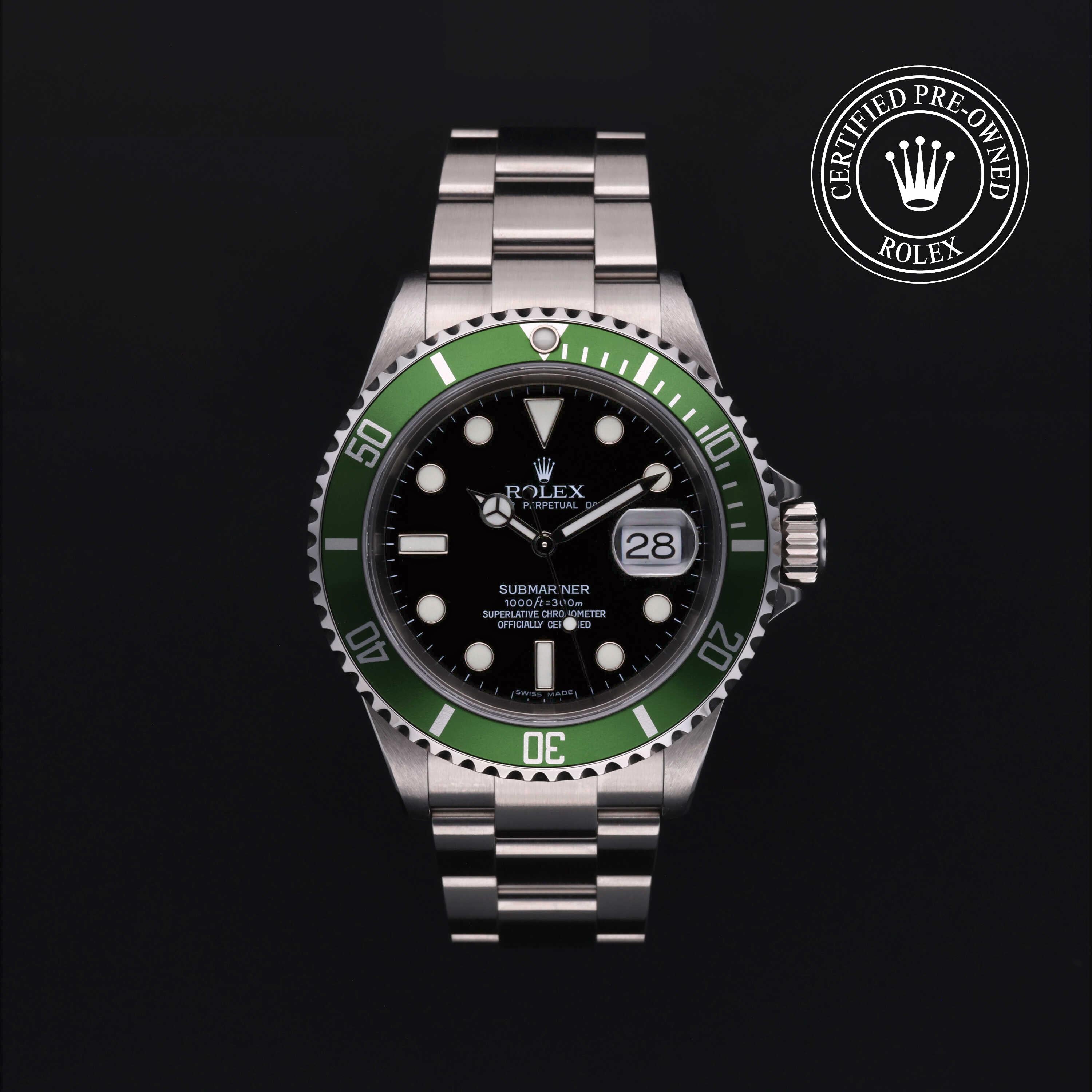 Orologio in acciaio Oyster Perpetual  Submariner Date Rolex