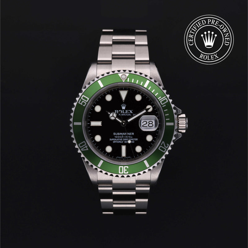 Rolex Certified Pre-Owned Oyster Perpetual  Submariner Date 40 mm Acciaio 2006 16610LV-1