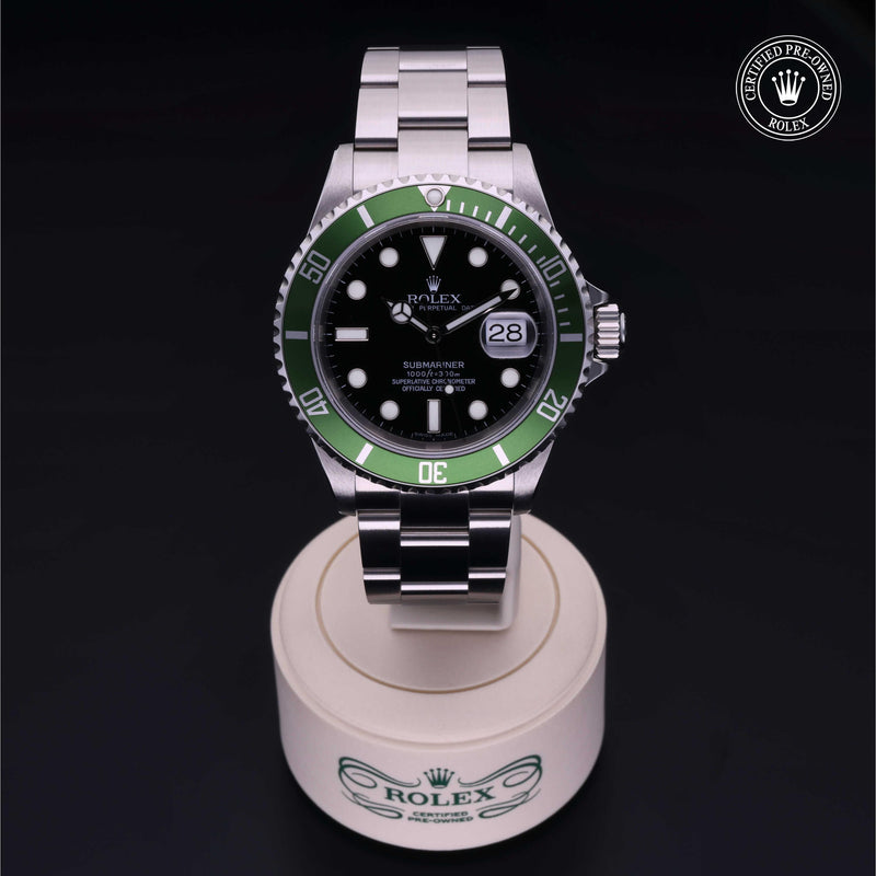 Rolex Certified Pre-Owned Oyster Perpetual  Submariner Date 40 mm Acciaio 2006 16610LV-1
