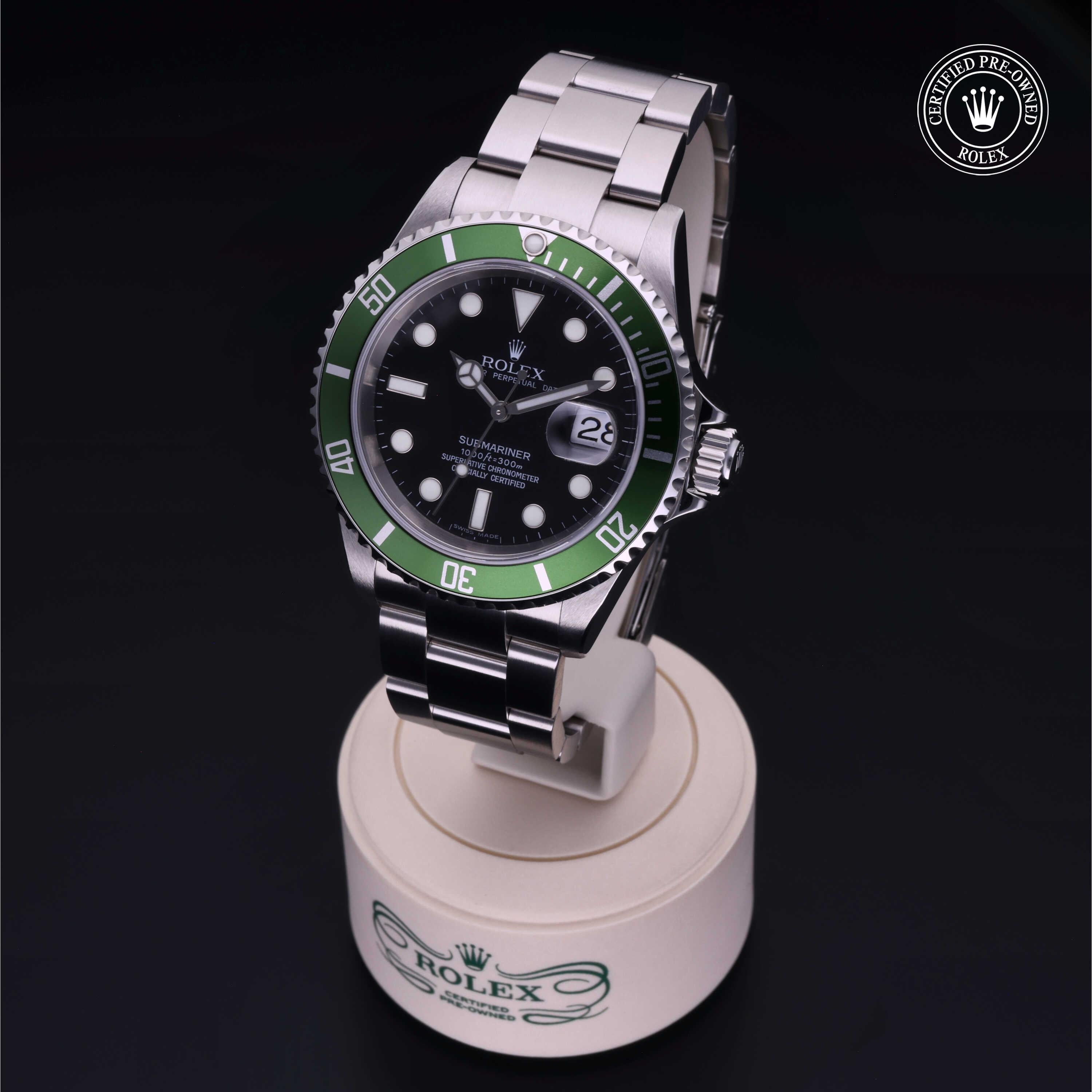 Rolex Certified Pre-Owned Oyster Perpetual  Submariner Date 40 mm Acciaio 2006 16610LV-1