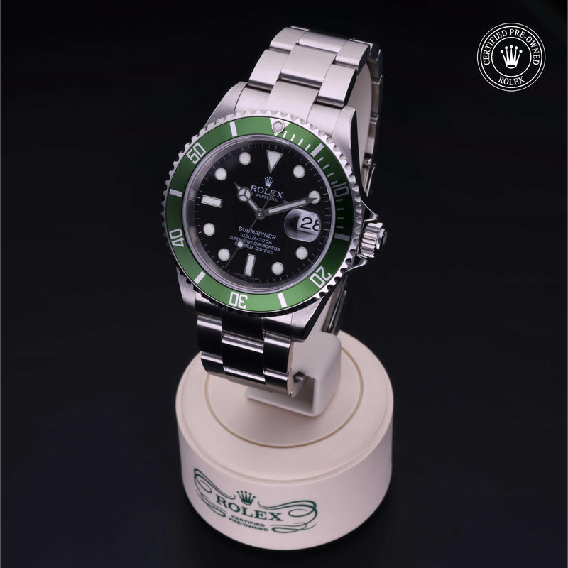 Rolex Certified Pre-Owned Oyster Perpetual  Submariner Date 40 mm Acciaio 2006 16610LV-1