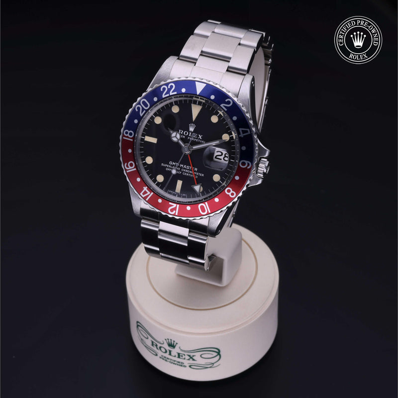 Rolex Certified Pre-Owned Oyster Perpetual Gmt-Master 40 mm Steel  1675/0