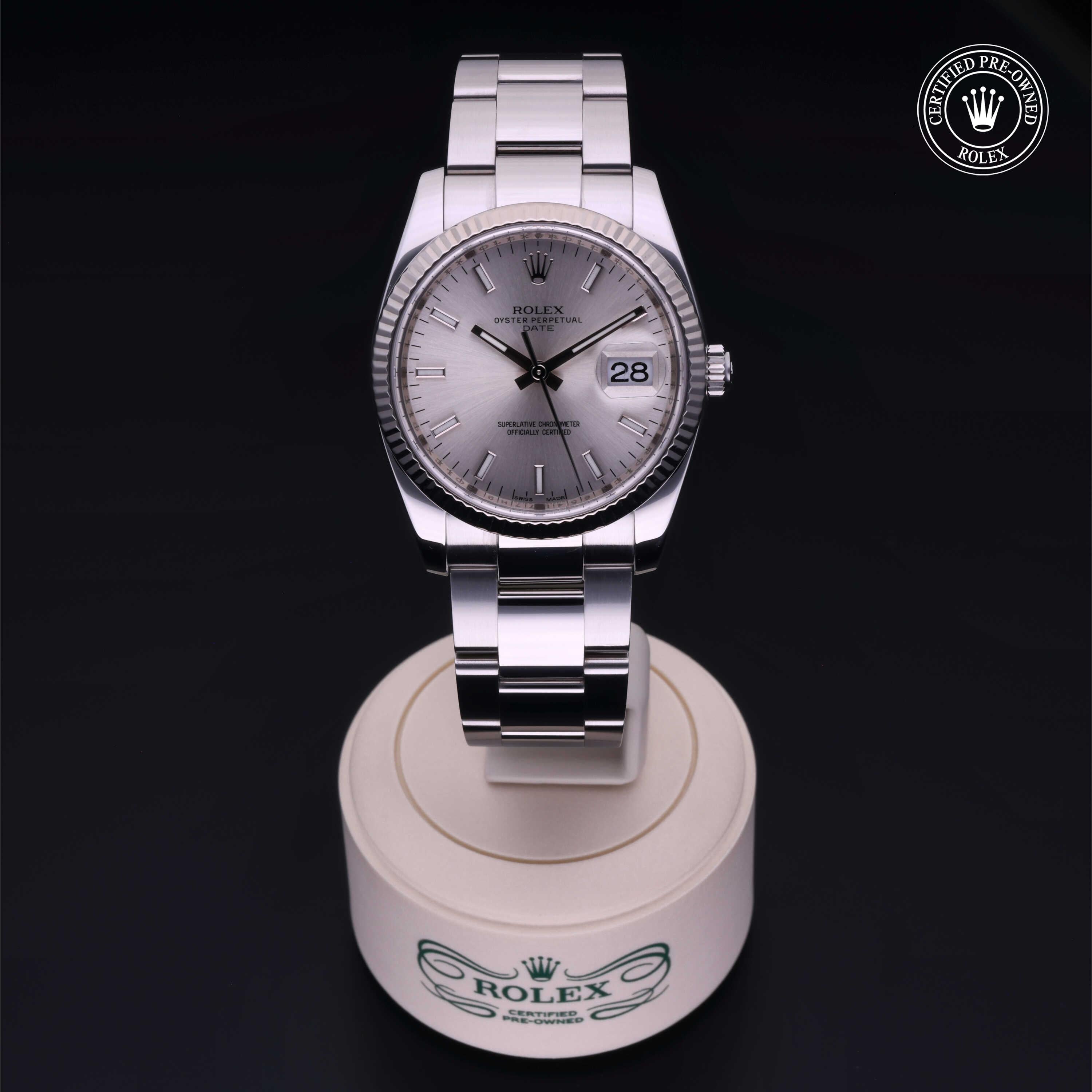 Orologio in acciaio Date 34 Rolex