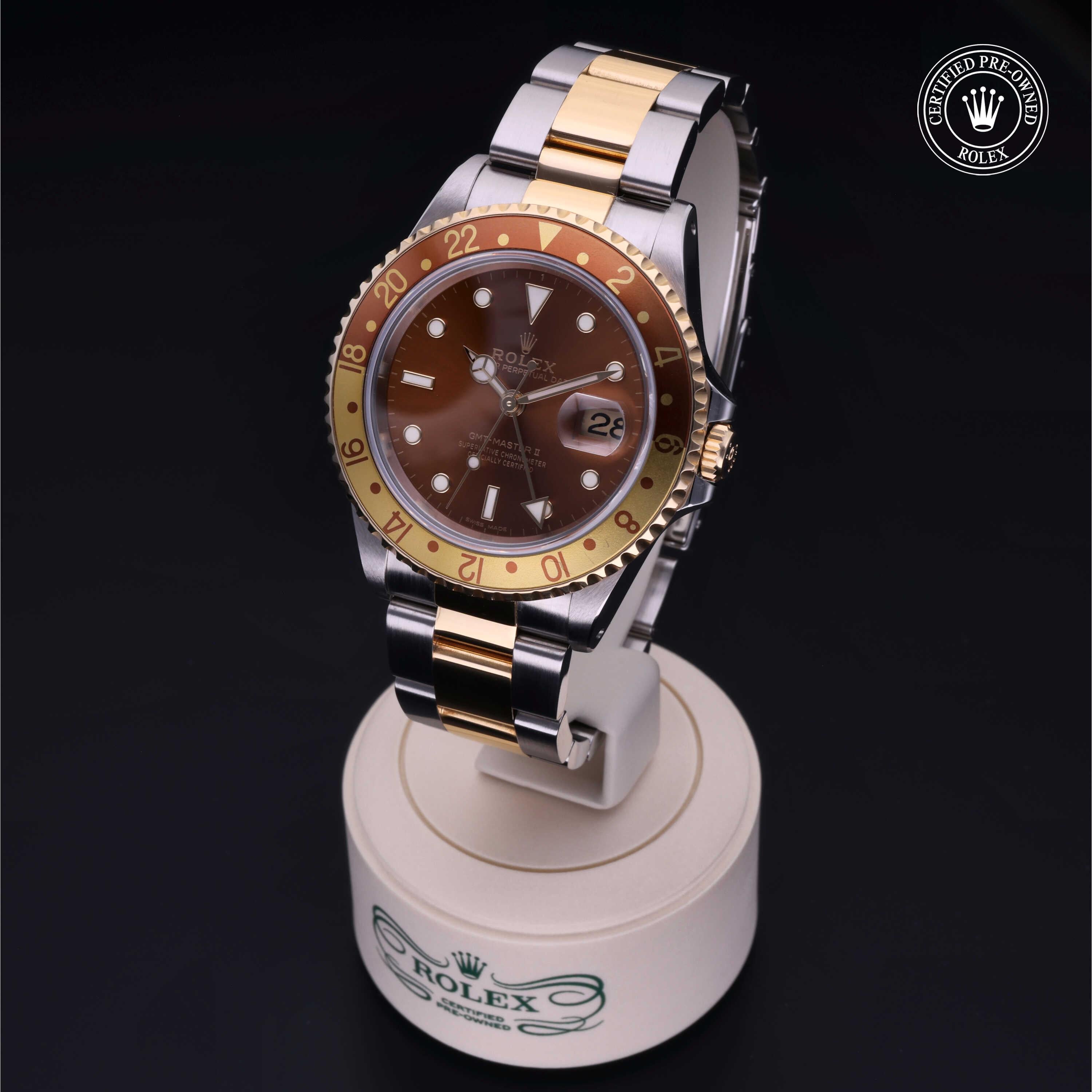Rolex Certified Pre-Owned Oyster Perpetual  GMT-Master II 40 mm Acciaio/oro G  16713