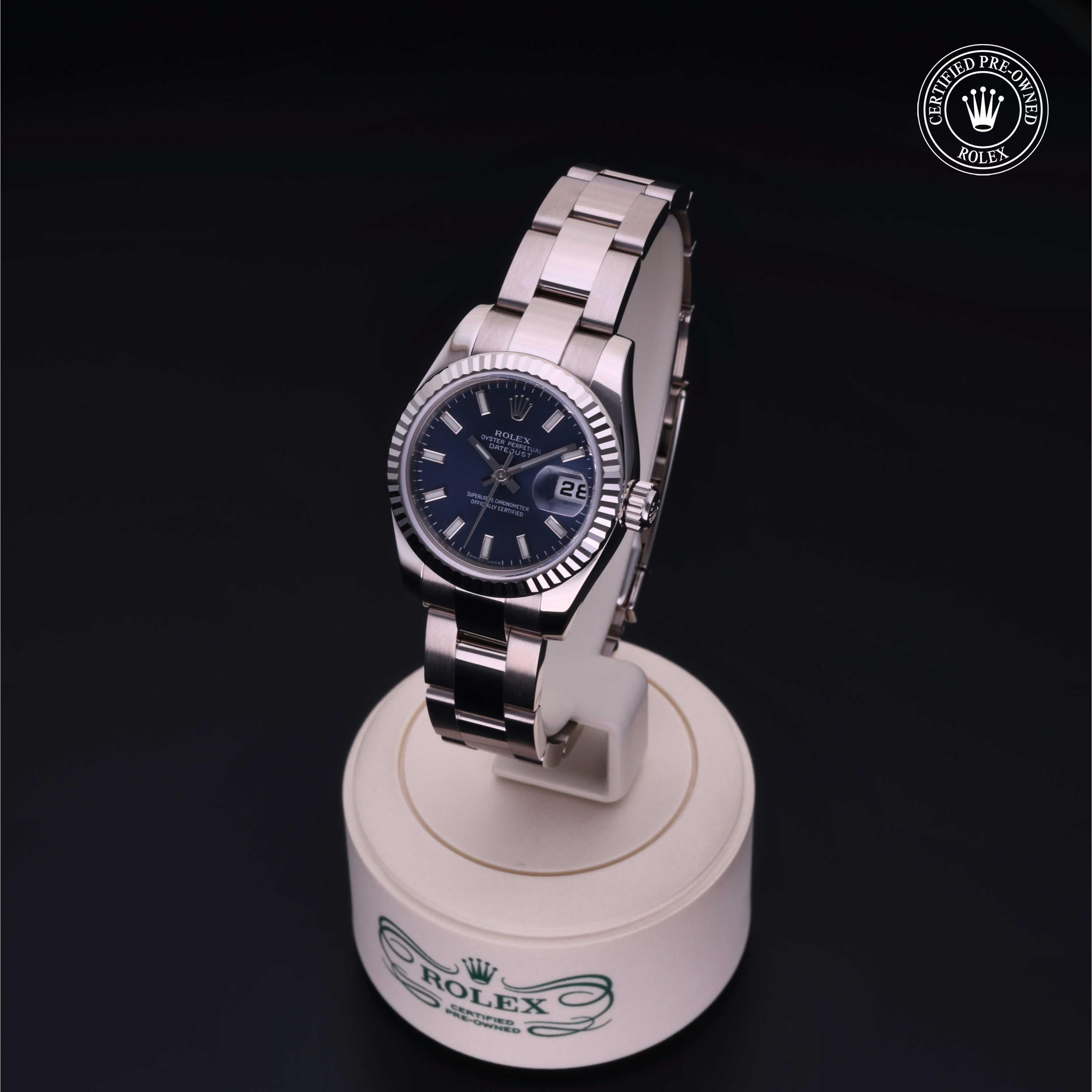 Rolex Certified Pre-Owned Oyster Perpetual Lady-Datejust 26 26 mm Oro bianco 18 ct 2015 179179