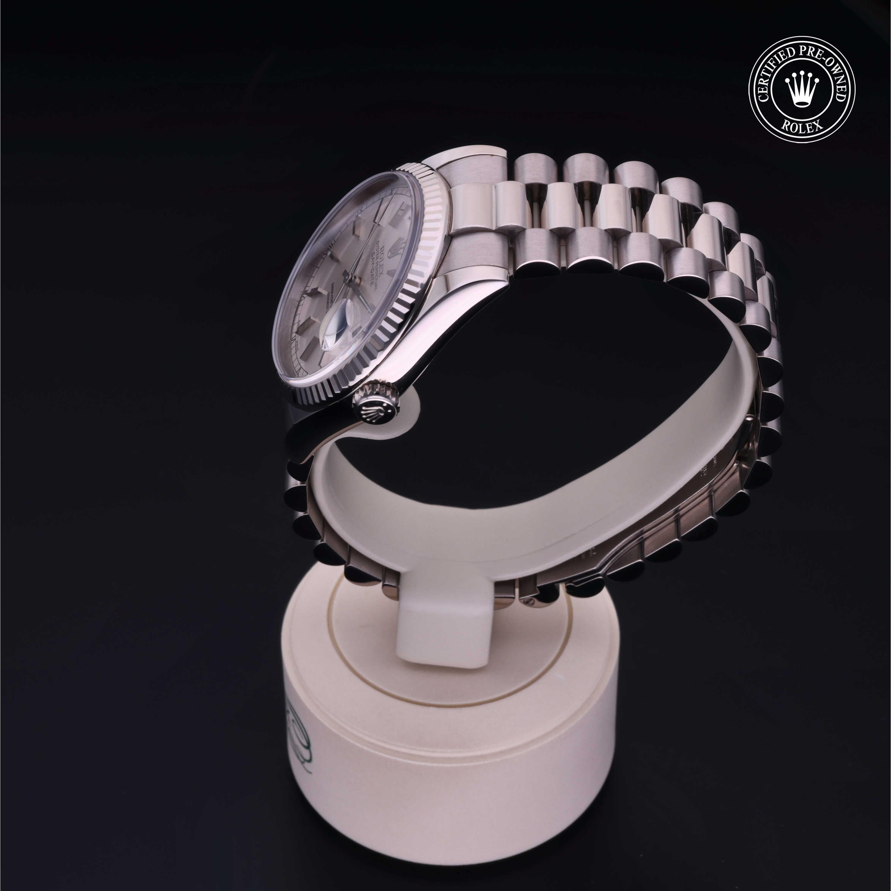 Rolex Certified Pre-Owned Day-Date 36 36 mm 18K white gold 2001 118239