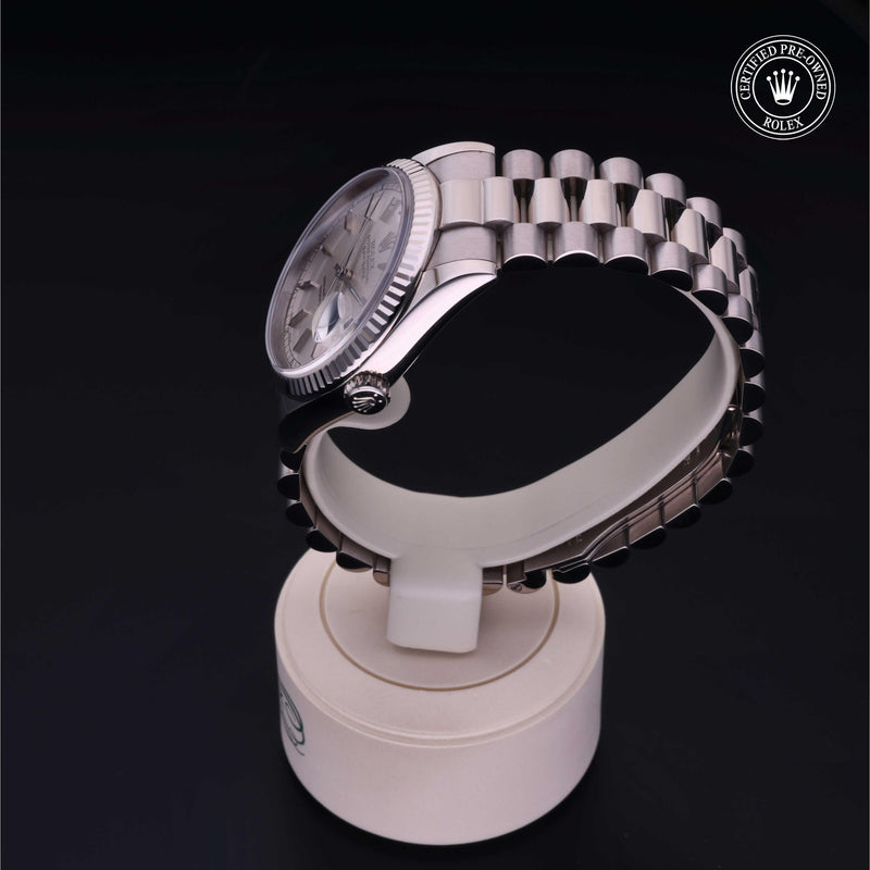 Rolex Certified Pre-Owned Day-Date 36 36 mm 18K white gold 2001 118239