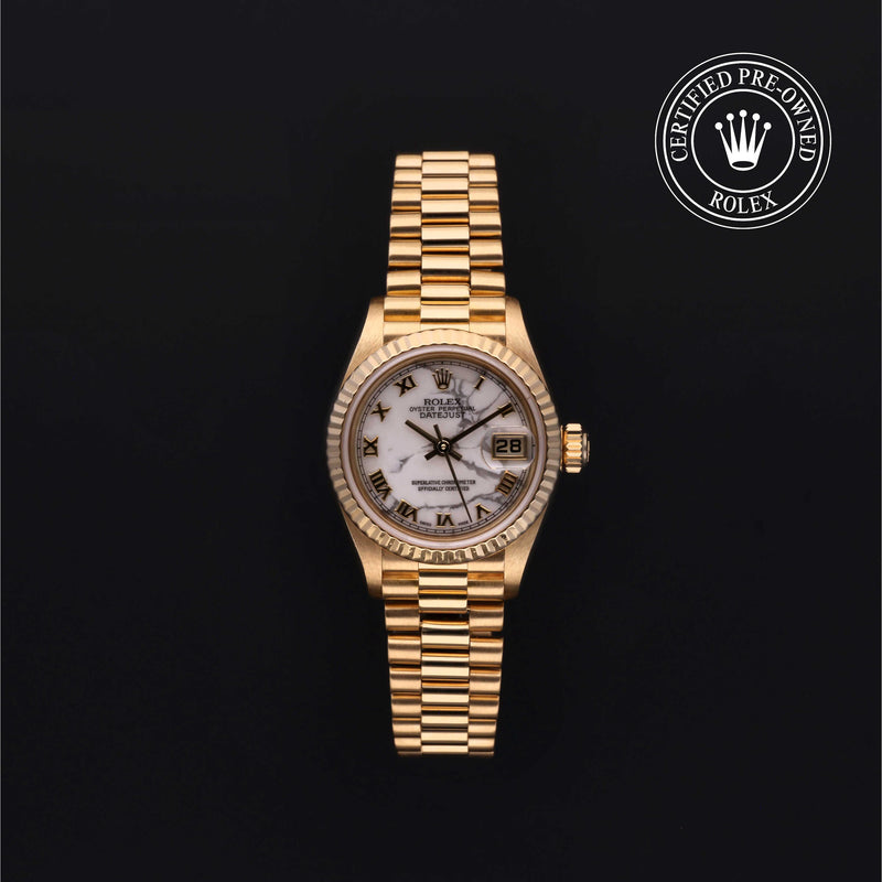 Rolex Certified Pre-Owned Oyster Perpetual Lady-Datejust 26 mm Oro 18 CT.G 1994 69178