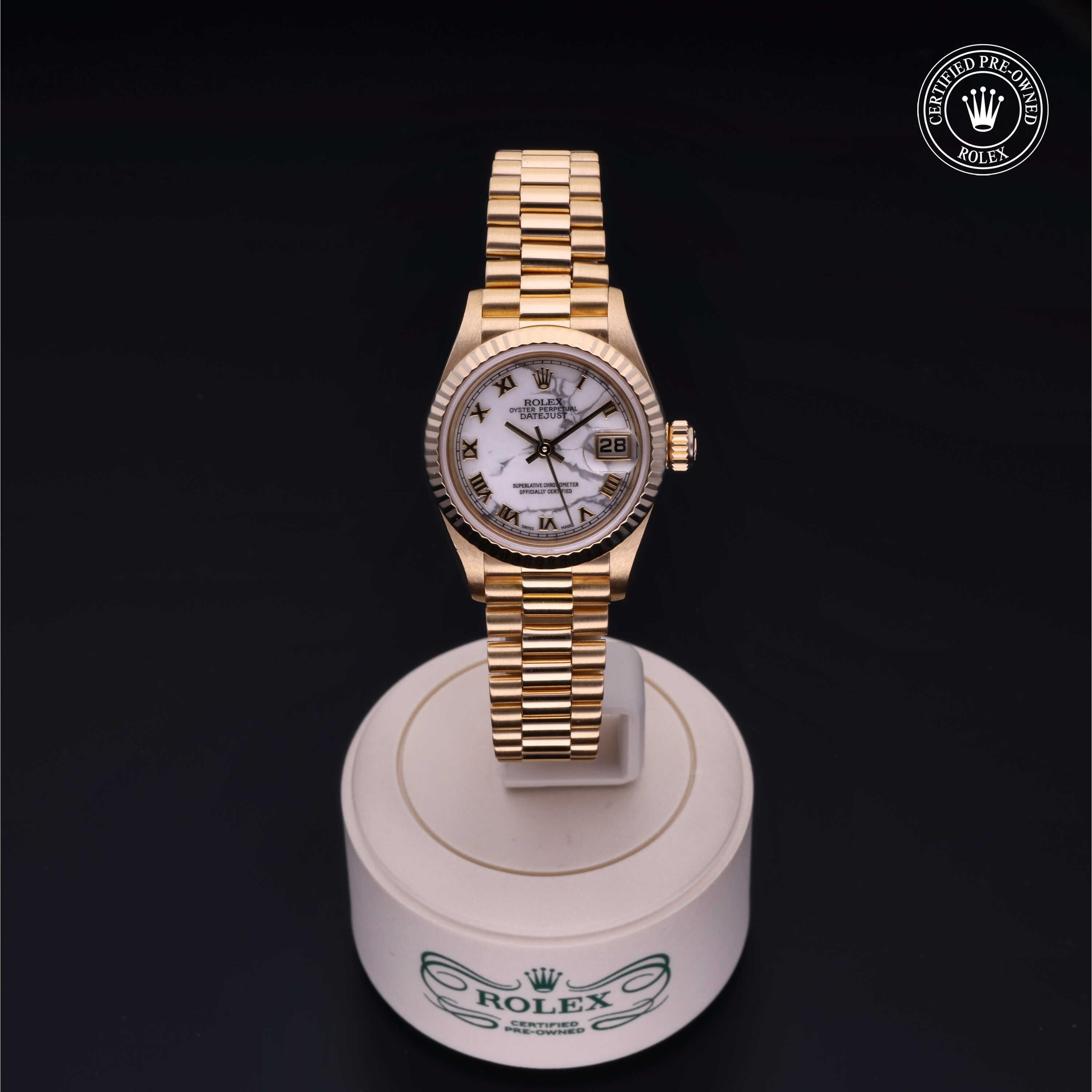 Rolex Certified Pre-Owned Oyster Perpetual Lady-Datejust 26 mm Oro 18 CT.G 1994 69178