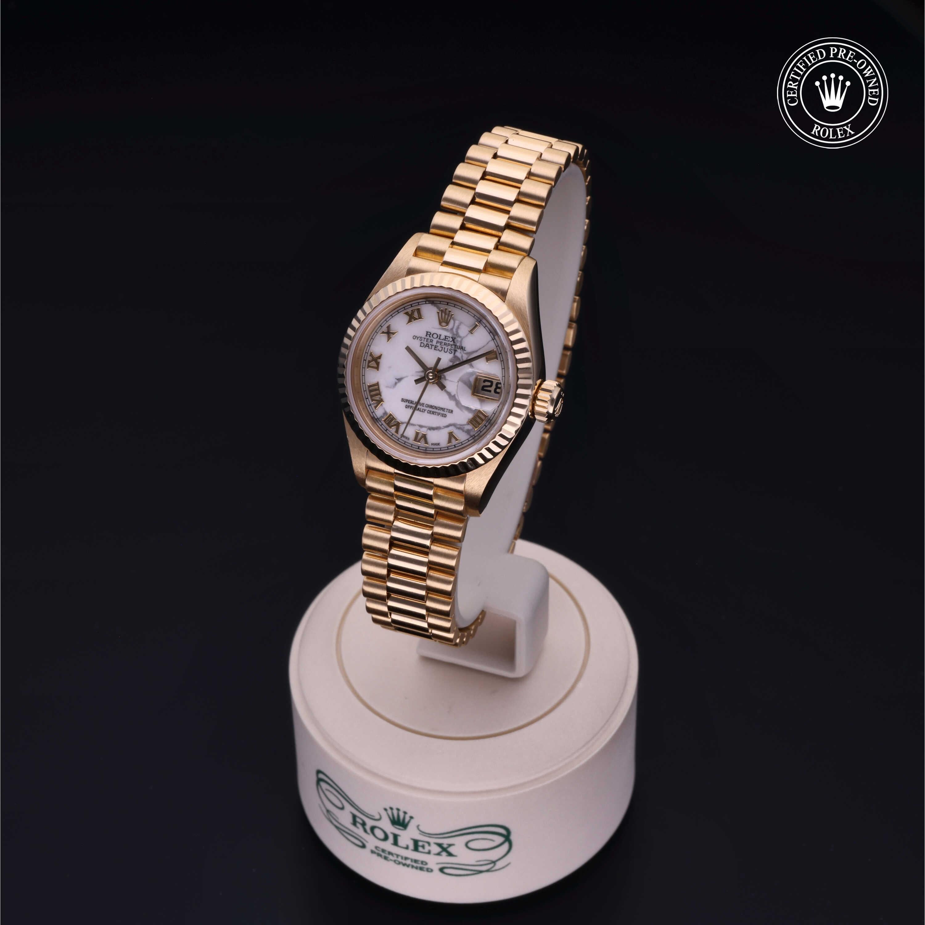 Rolex Certified Pre-Owned Oyster Perpetual Lady-Datejust 26 mm Oro 18 CT.G 1994 69178