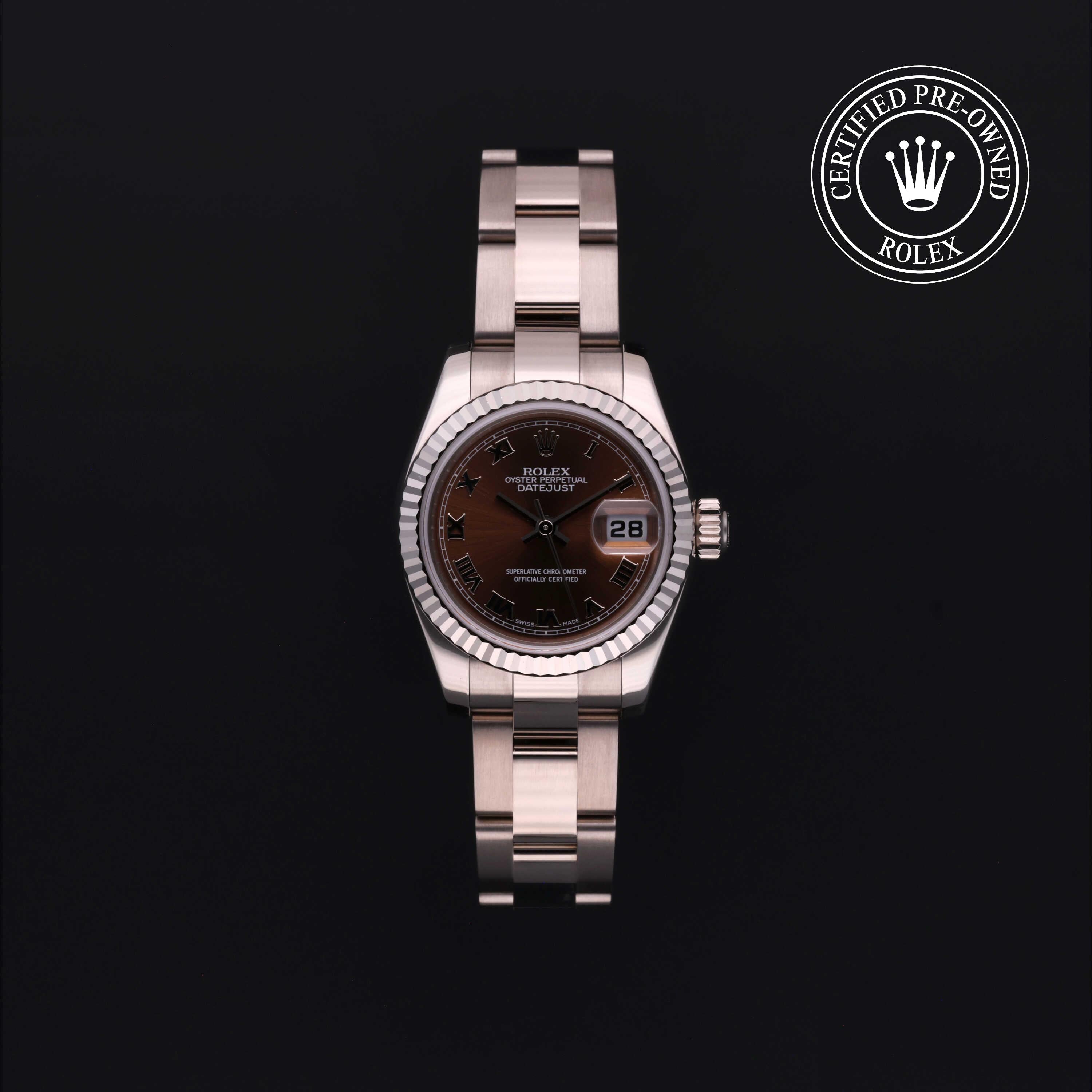 Rolex Certified Pre-Owned Perpetual Lady-Datejust 26 mm Oro 18 CT.B 2015 179179