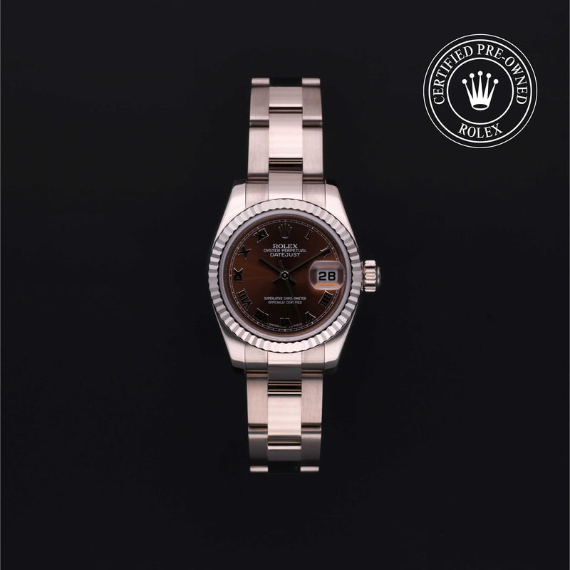 Rolex Certified Pre-Owned Perpetual Lady-Datejust 26 mm Oro 18 CT.B 2015 179179