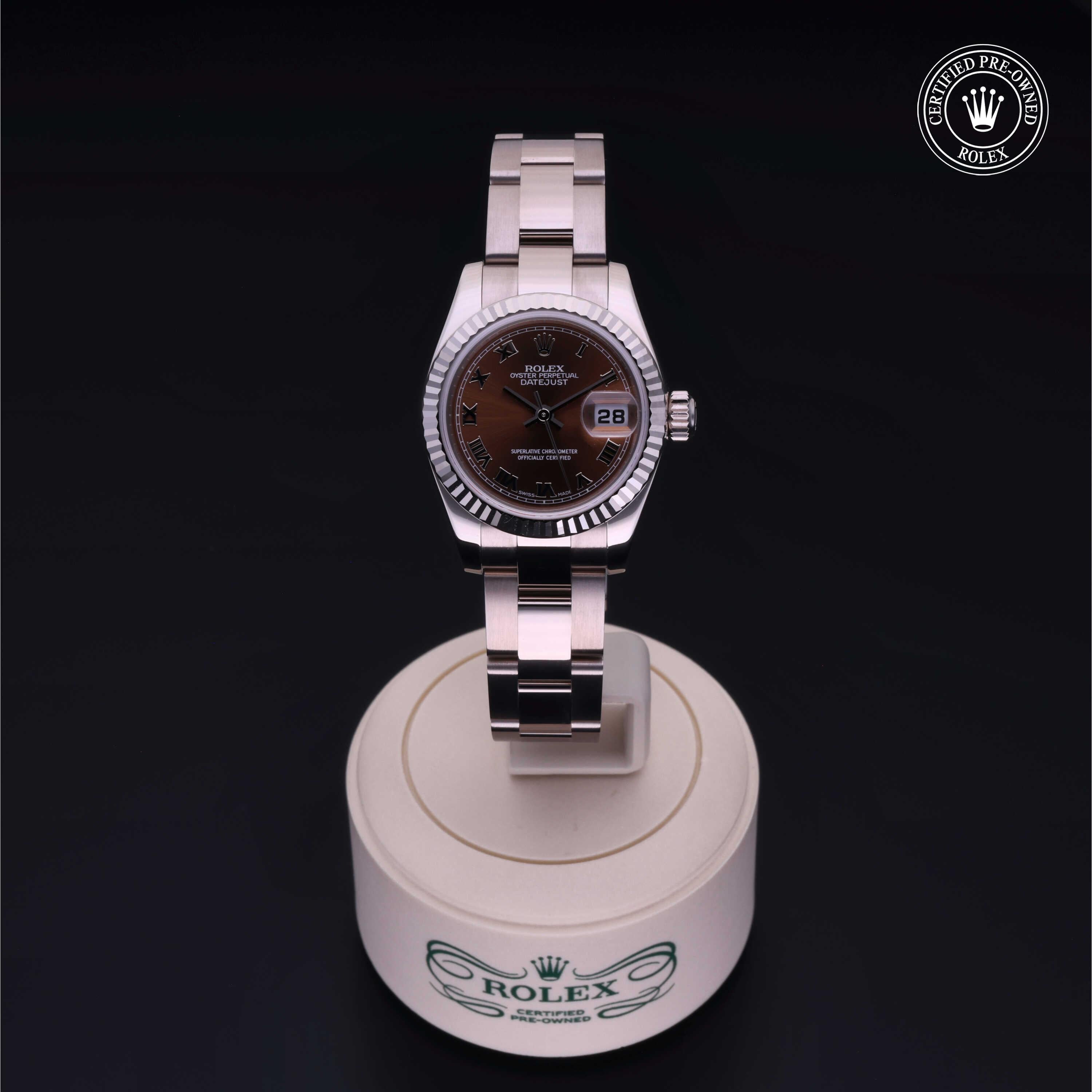 Rolex Certified Pre-Owned Perpetual Lady-Datejust 26 mm Oro 18 CT.B 2015 179179