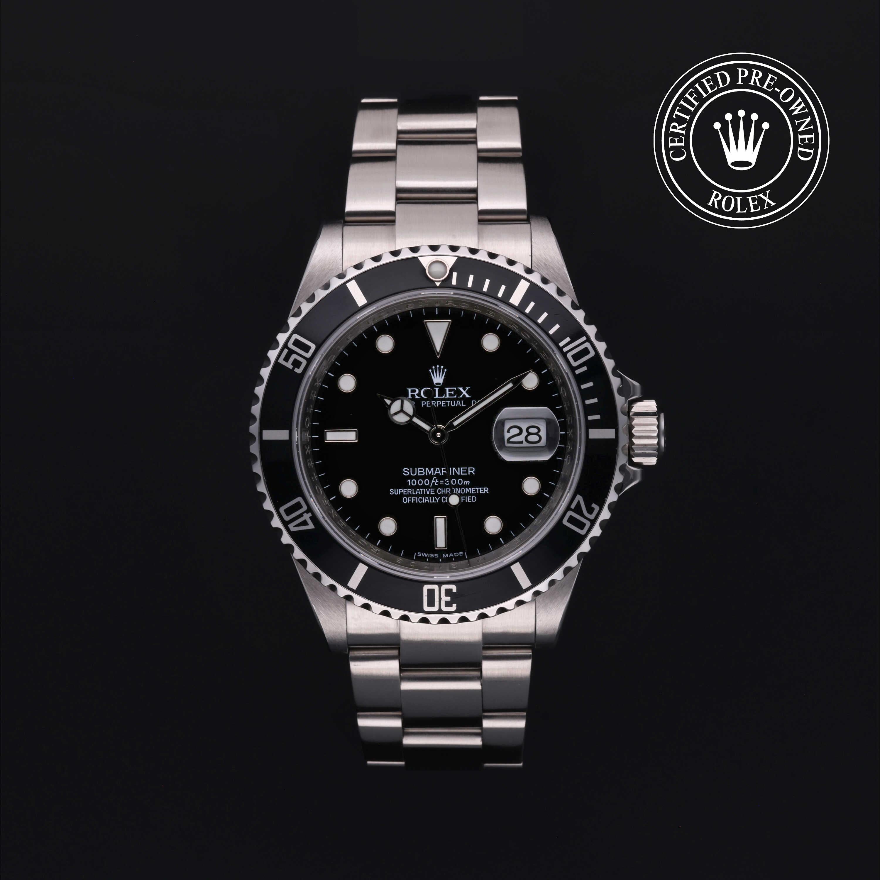 Rolex Certified Pre-Owned Oyster Perpetual Submariner 40 mm Steel 2008 16610
