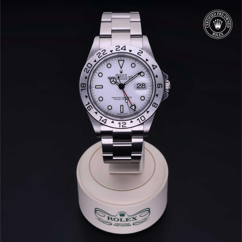 Rolex Certified Pre-Owned Oyster Perpetual Explorer II 40 mm Acciaio 2008 16570