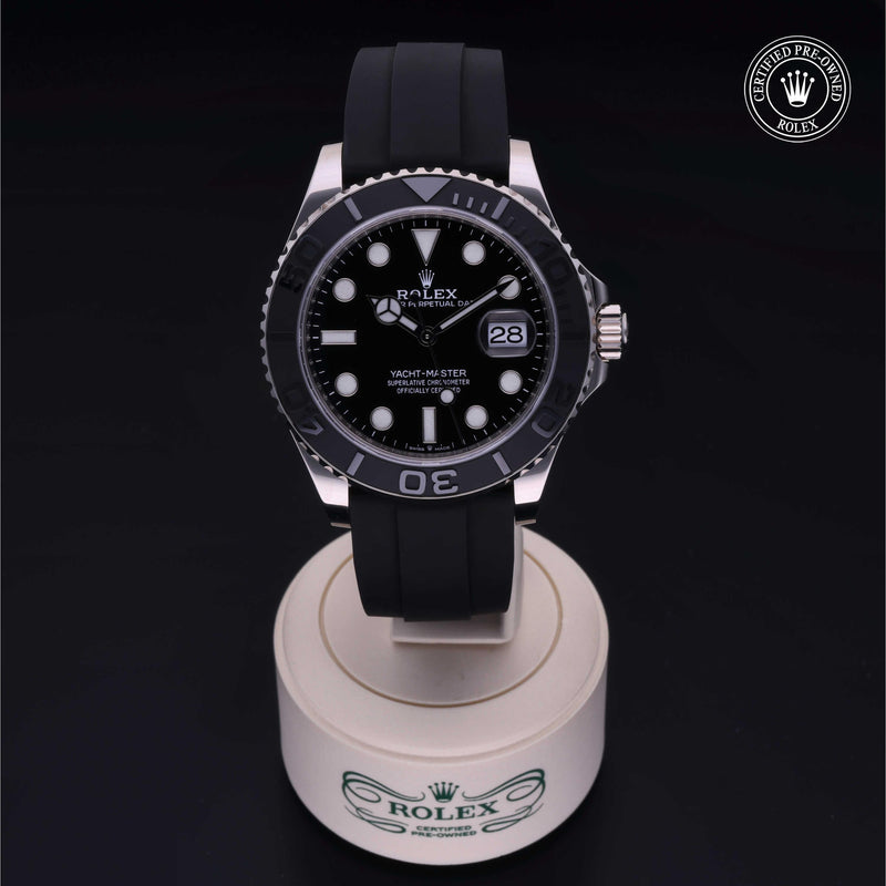 Rolex Certified Pre-Owned Yacht-Master 42 mm OGold 18 Carat White 2019 226659