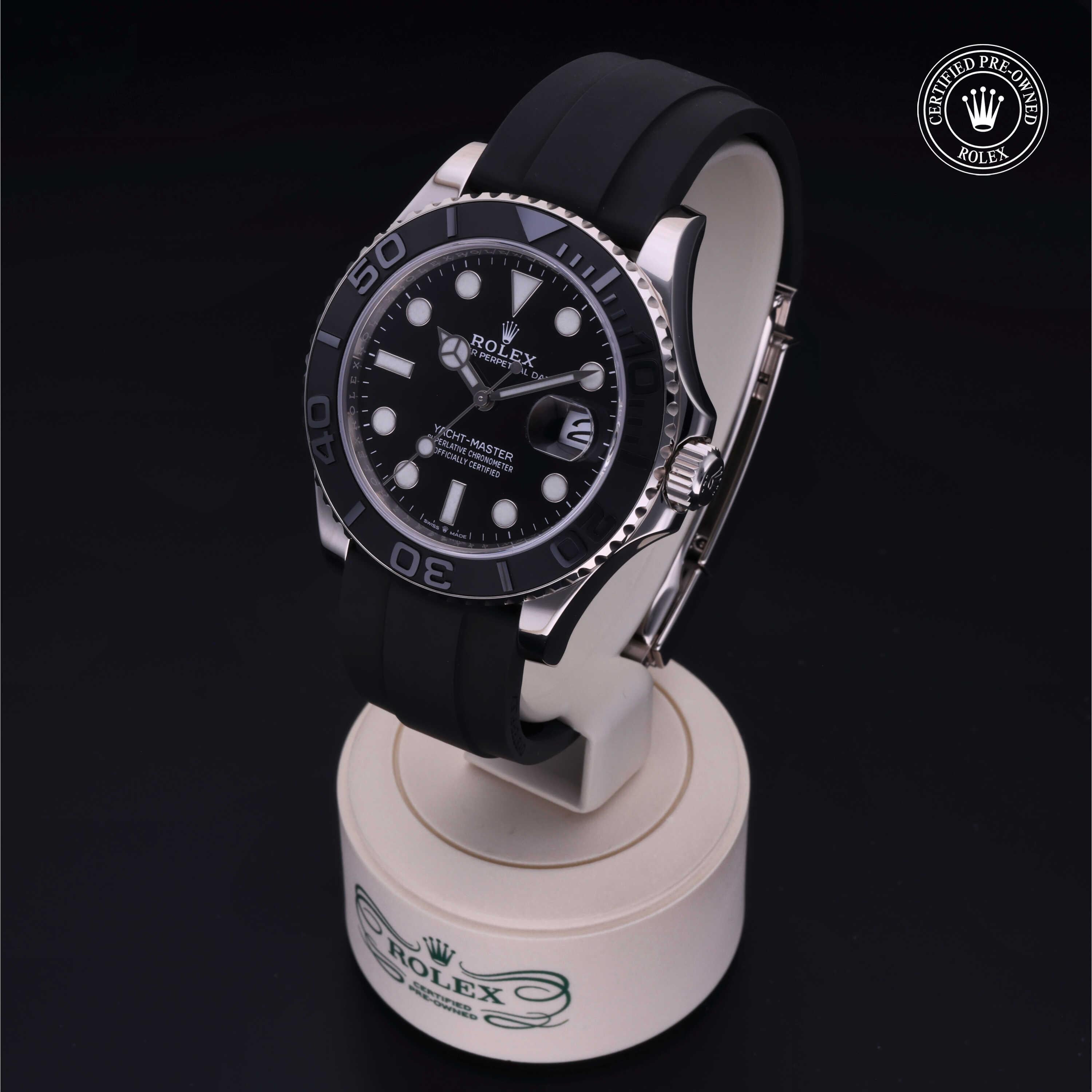 Rolex Certified Pre-Owned Yacht-Master 42 mm OGold 18 Carat White 2019 226659