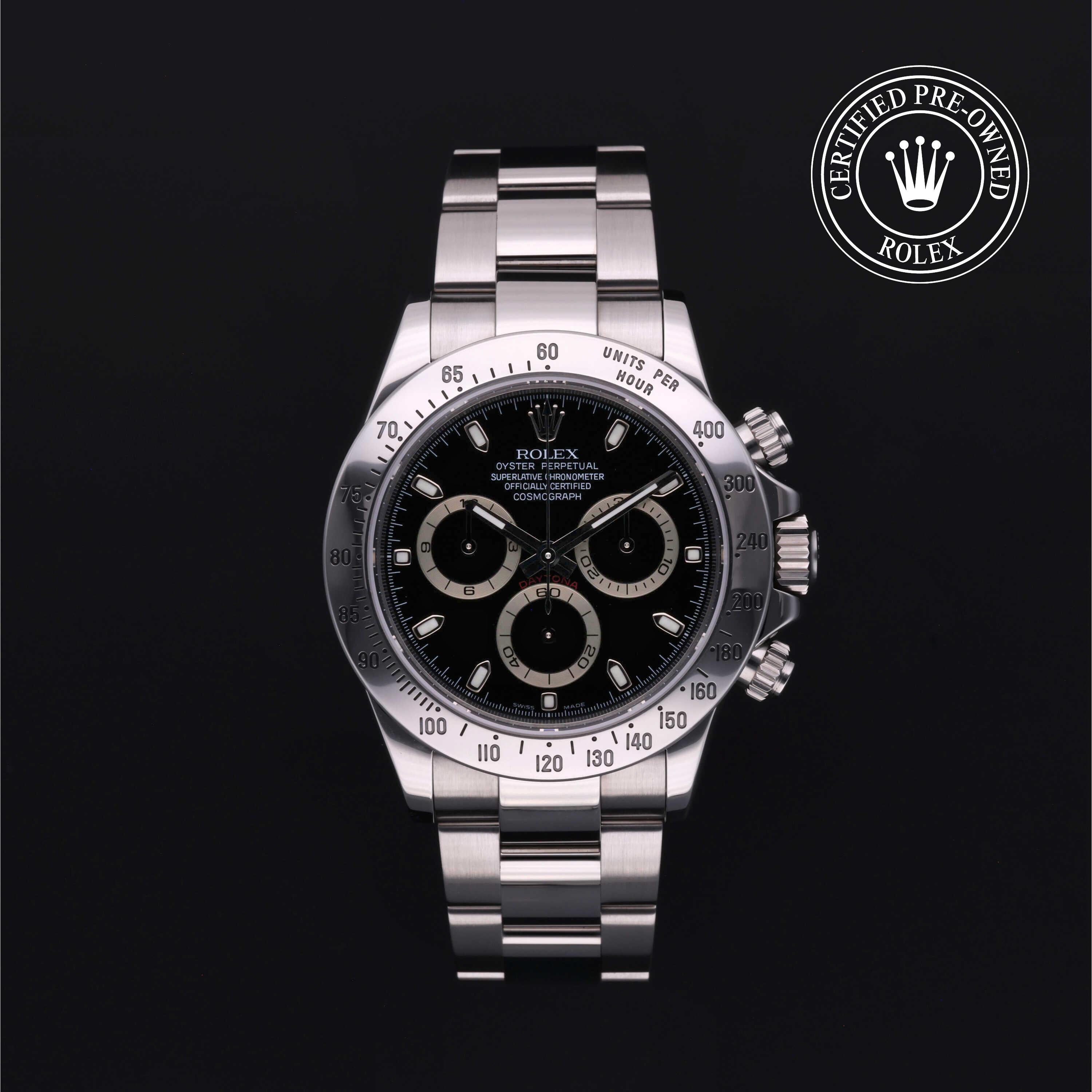 Rolex Certified Pre-Owned Cosmograph Daytona 40 mm Steel 2006 116520