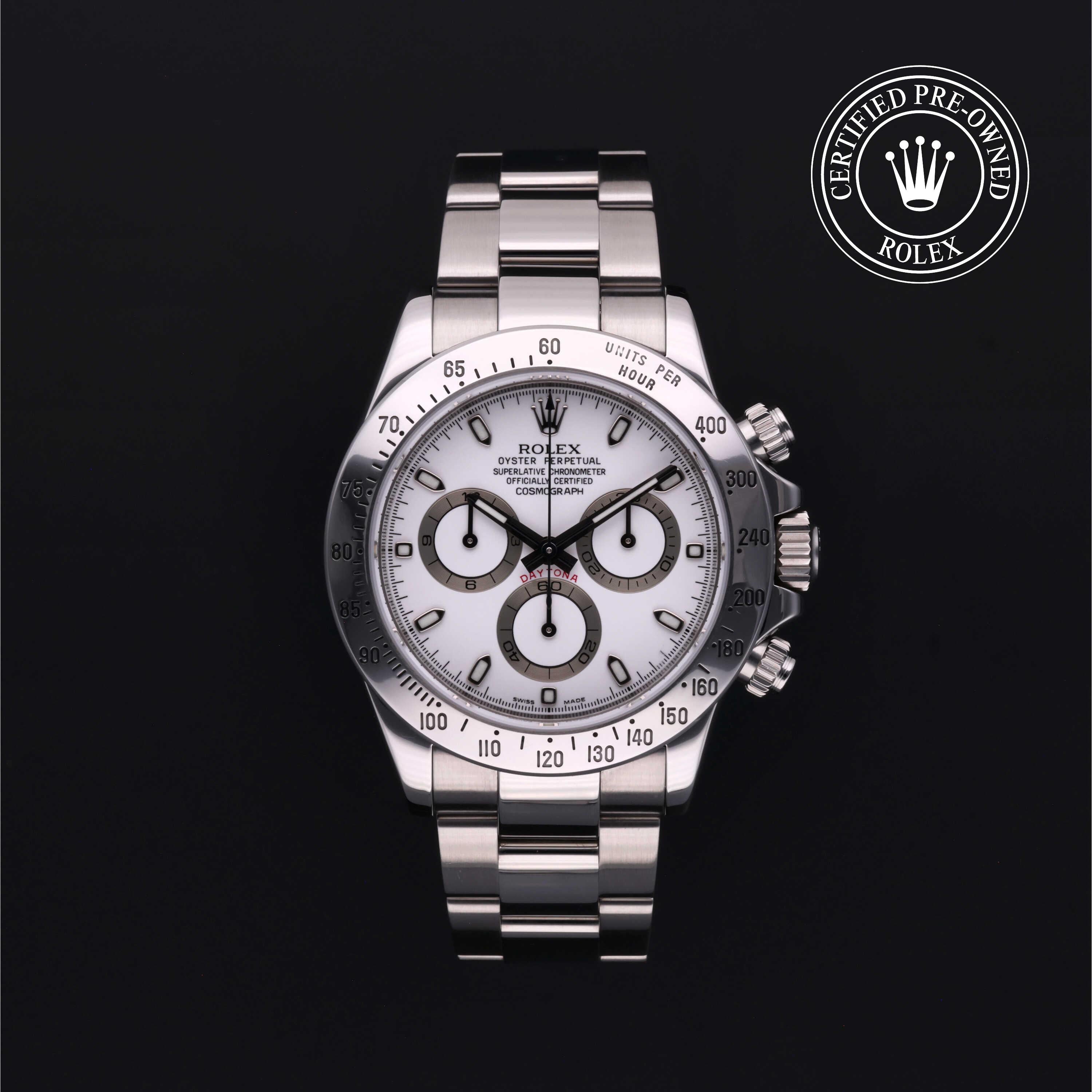 Rolex Certified Pre-Owned Cosmograph Daytona 40 mm Steel 2012 116520